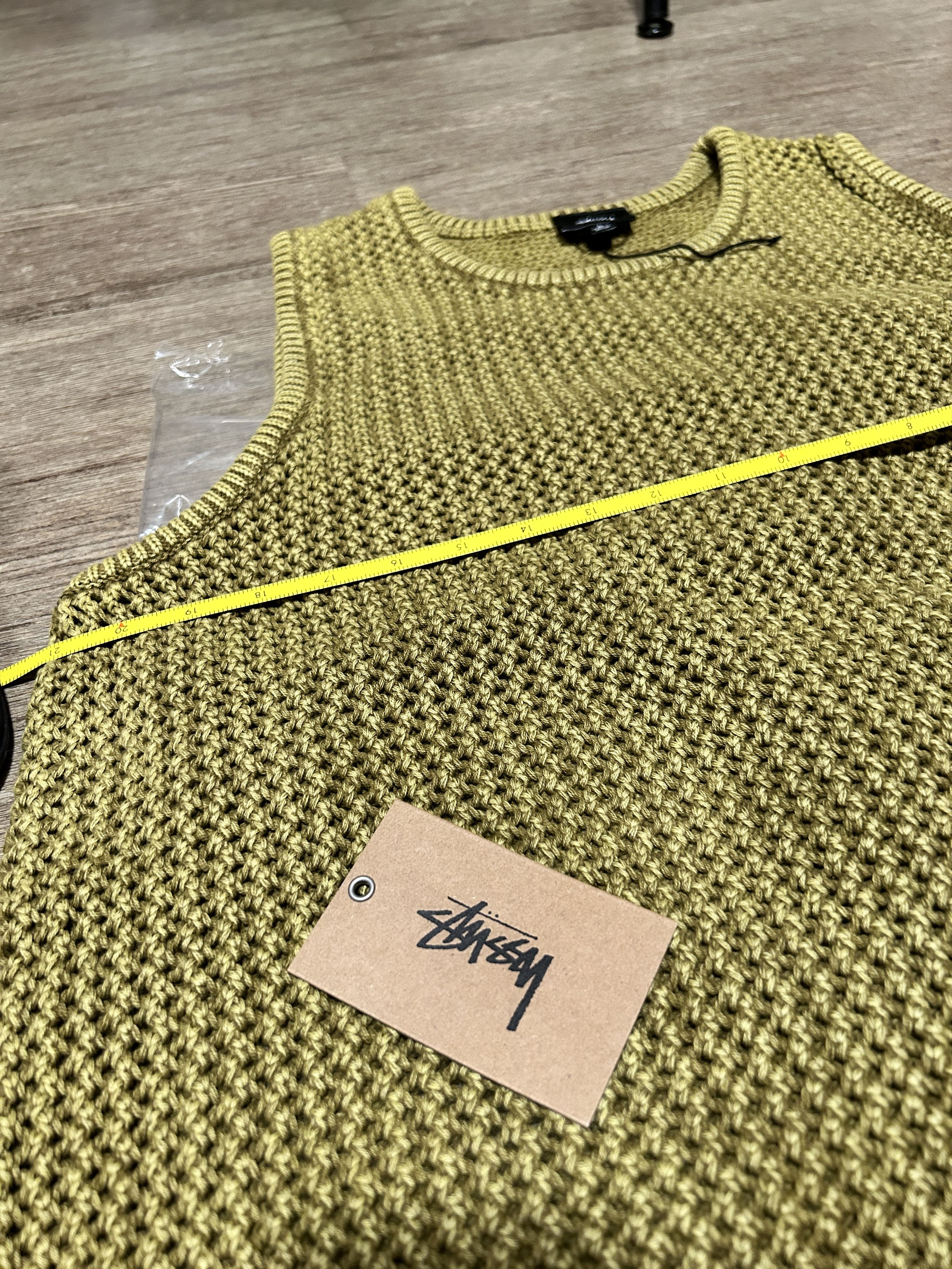 Stussy stussy O'Dyed Mesh Tank Khaki 117126 Size US L / EU 52-54 / 3 - 5 Thumbnail