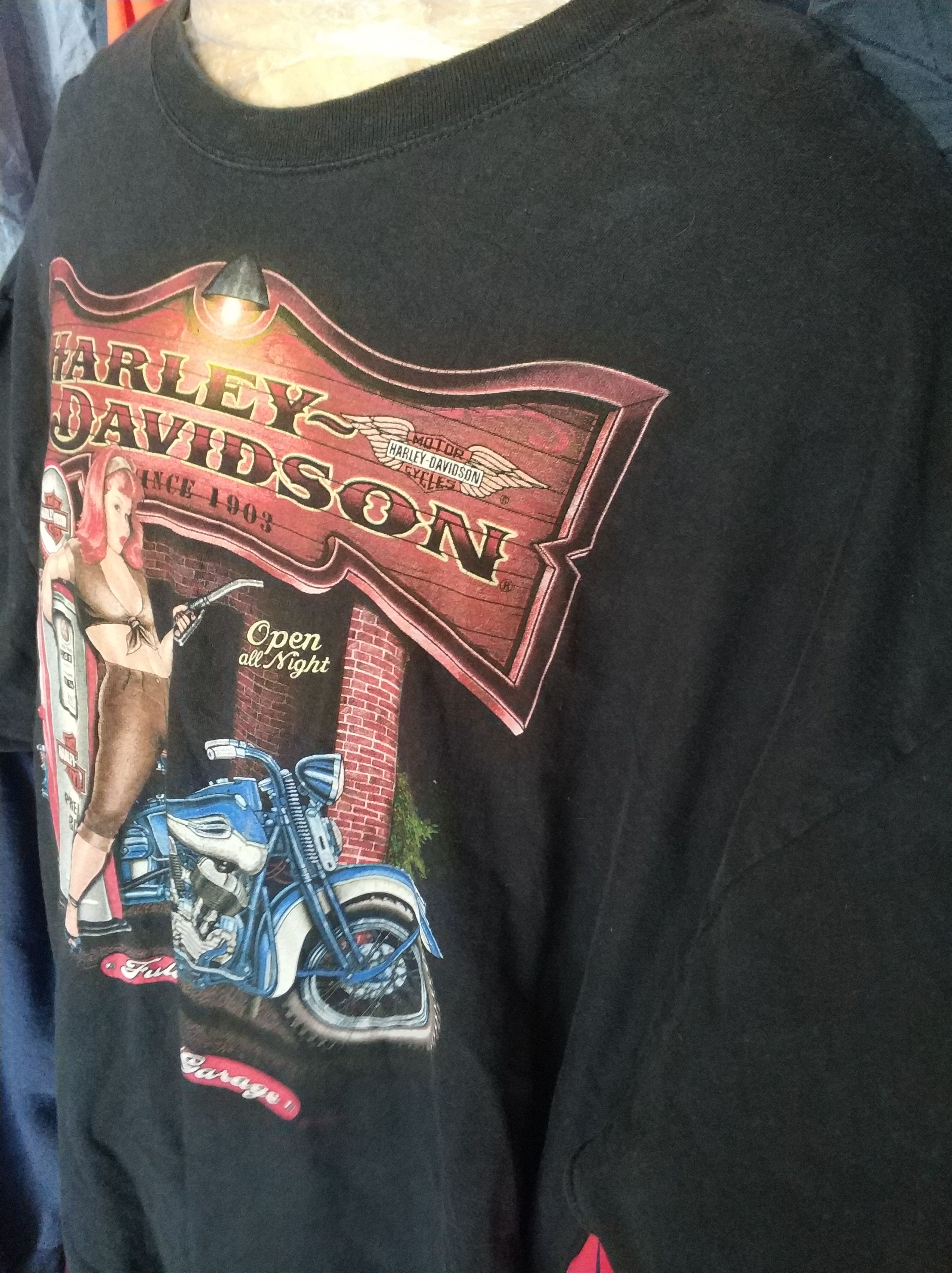 Harley Davidson 🔥Big Size Harley Davidson Sexy Pump Lady Big Printed Size US XL / EU 56 / 4 - 8 Thumbnail