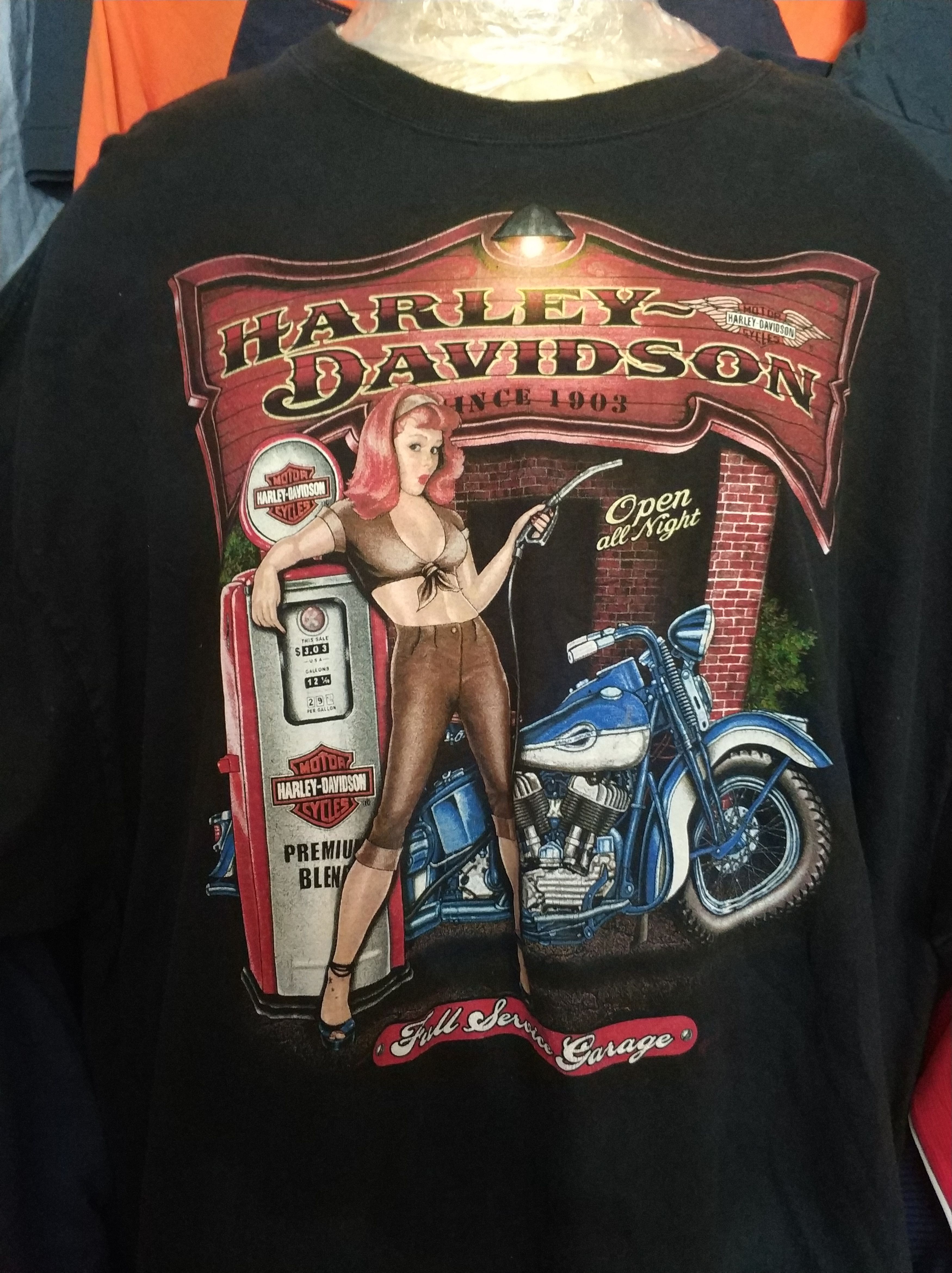 Harley Davidson 🔥Big Size Harley Davidson Sexy Pump Lady Big Printed Size US XL / EU 56 / 4 - 9 Thumbnail