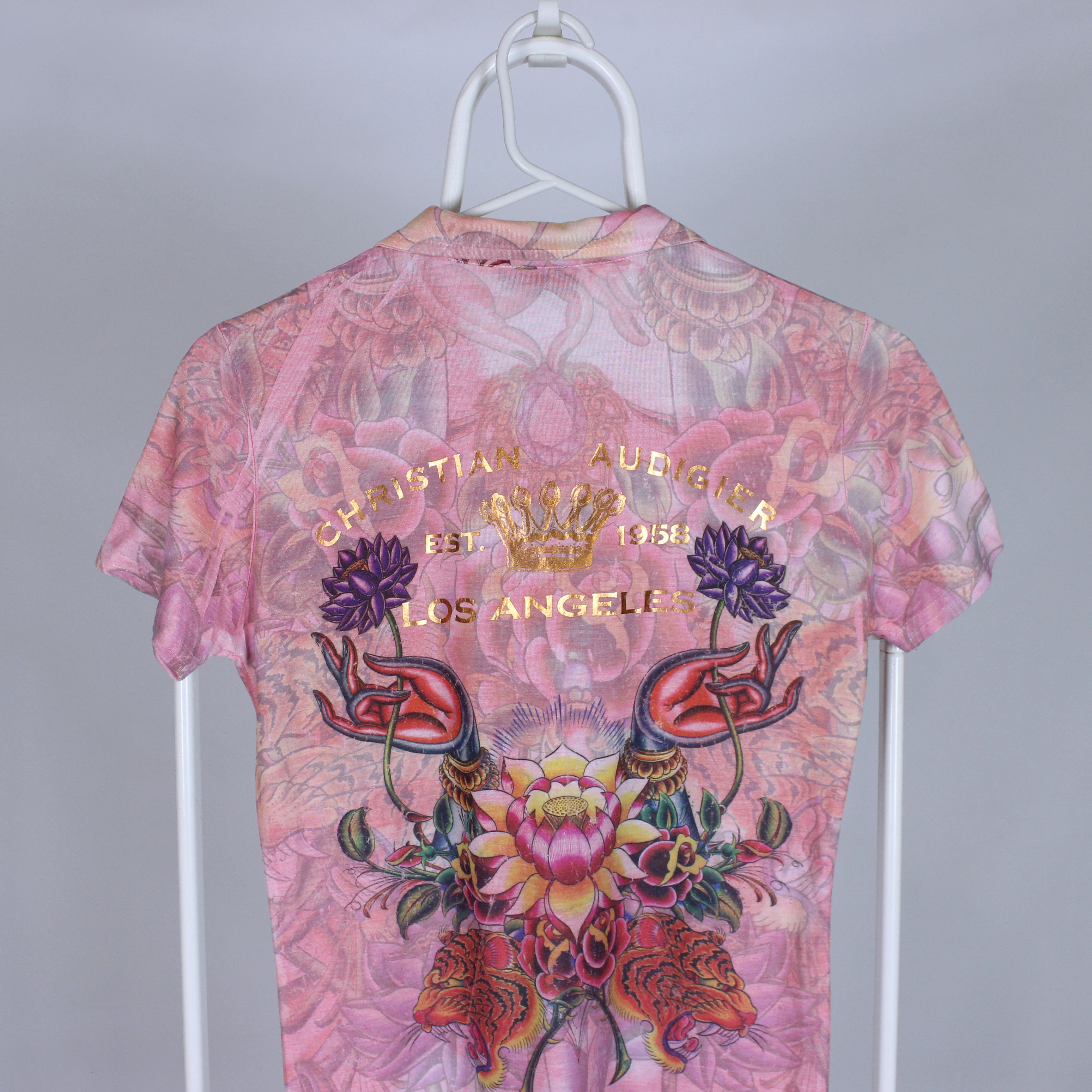 Christian Audigier Christian Audigier vintage blouses polo made in USA S Size S / US 4 / IT 40 - 4 Thumbnail
