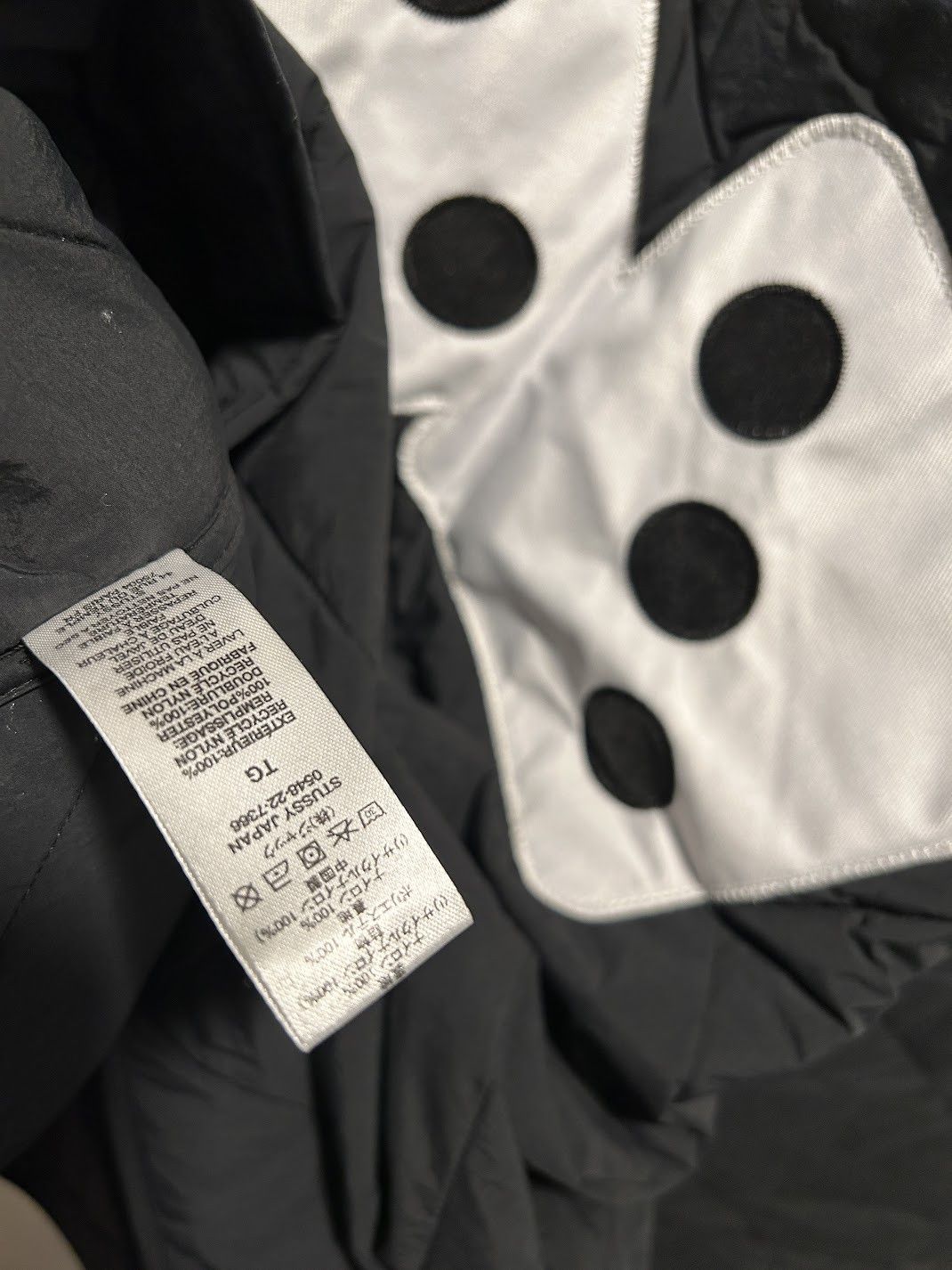 Stussy Stussy DICE QUILTED LINER JACKET - Black L Size US M / EU 48-50 / 2 - 4 Thumbnail