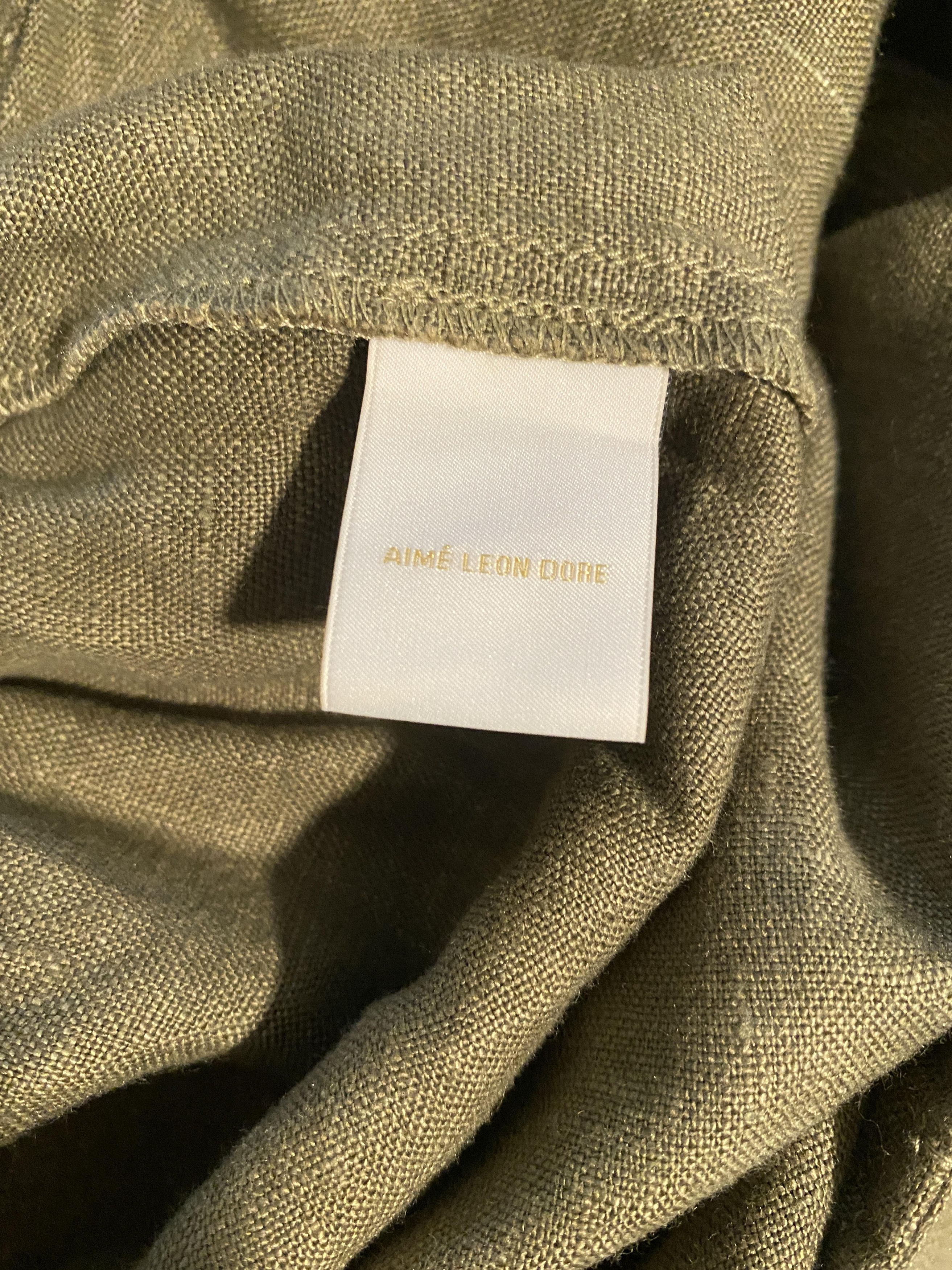 Aime Leon Dore aime leon dore ald linen olive shorts Size US 32 / EU 48 - 2 Thumbnail