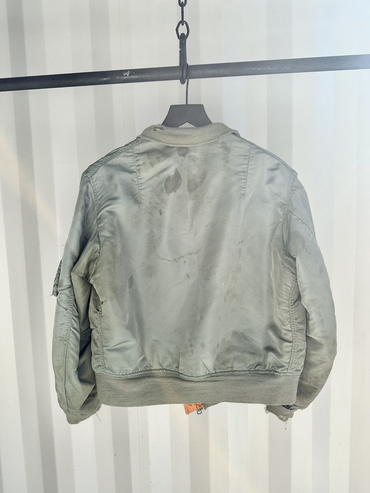 Other Thrashed Faded Ma1 Flight Bomber ERD Grunge Size US M / EU 48-50 / 2 - 5 Thumbnail