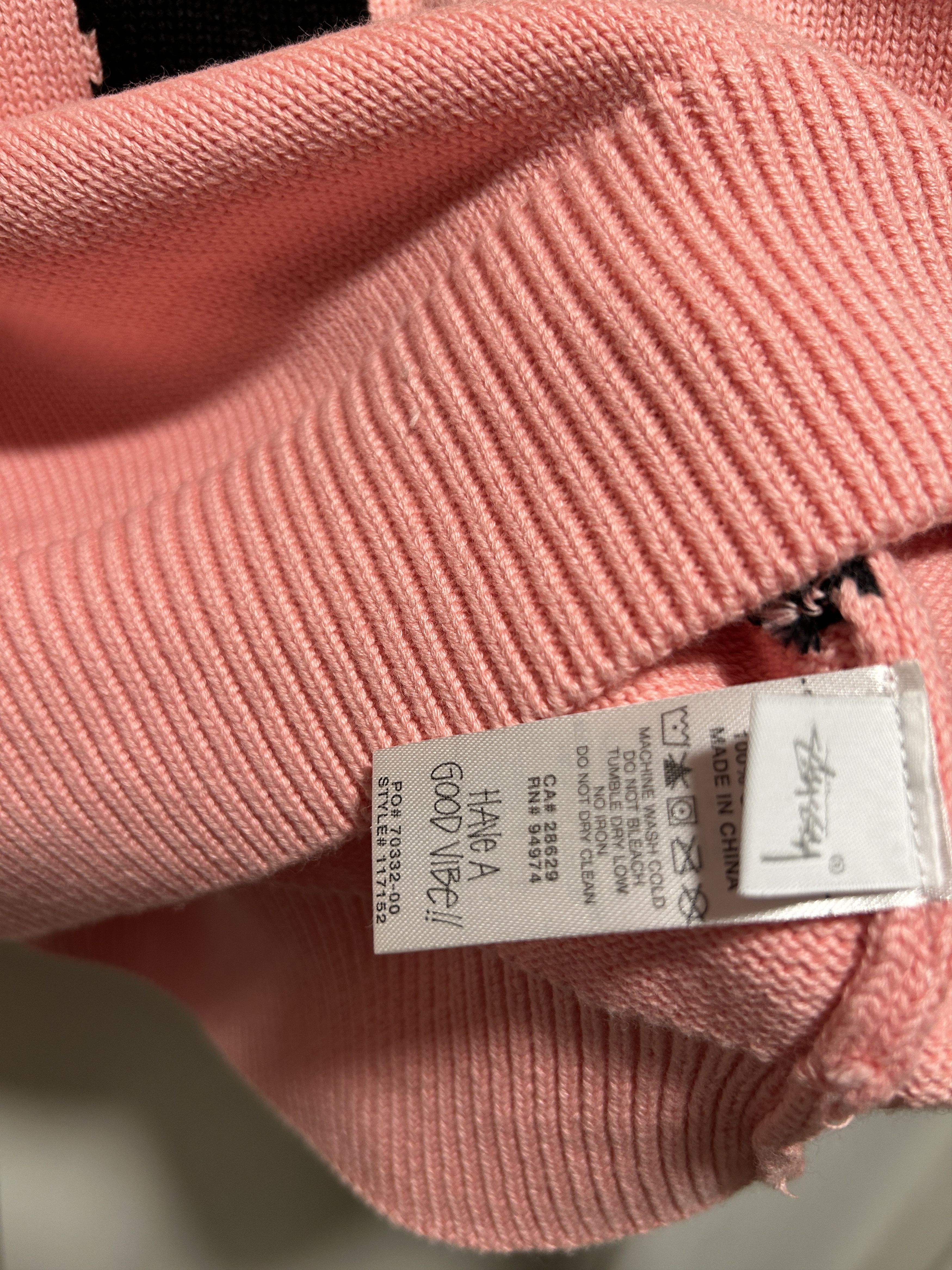 Stussy stussy stock sweater Size US S / EU 44-46 / 1 - 2 Thumbnail