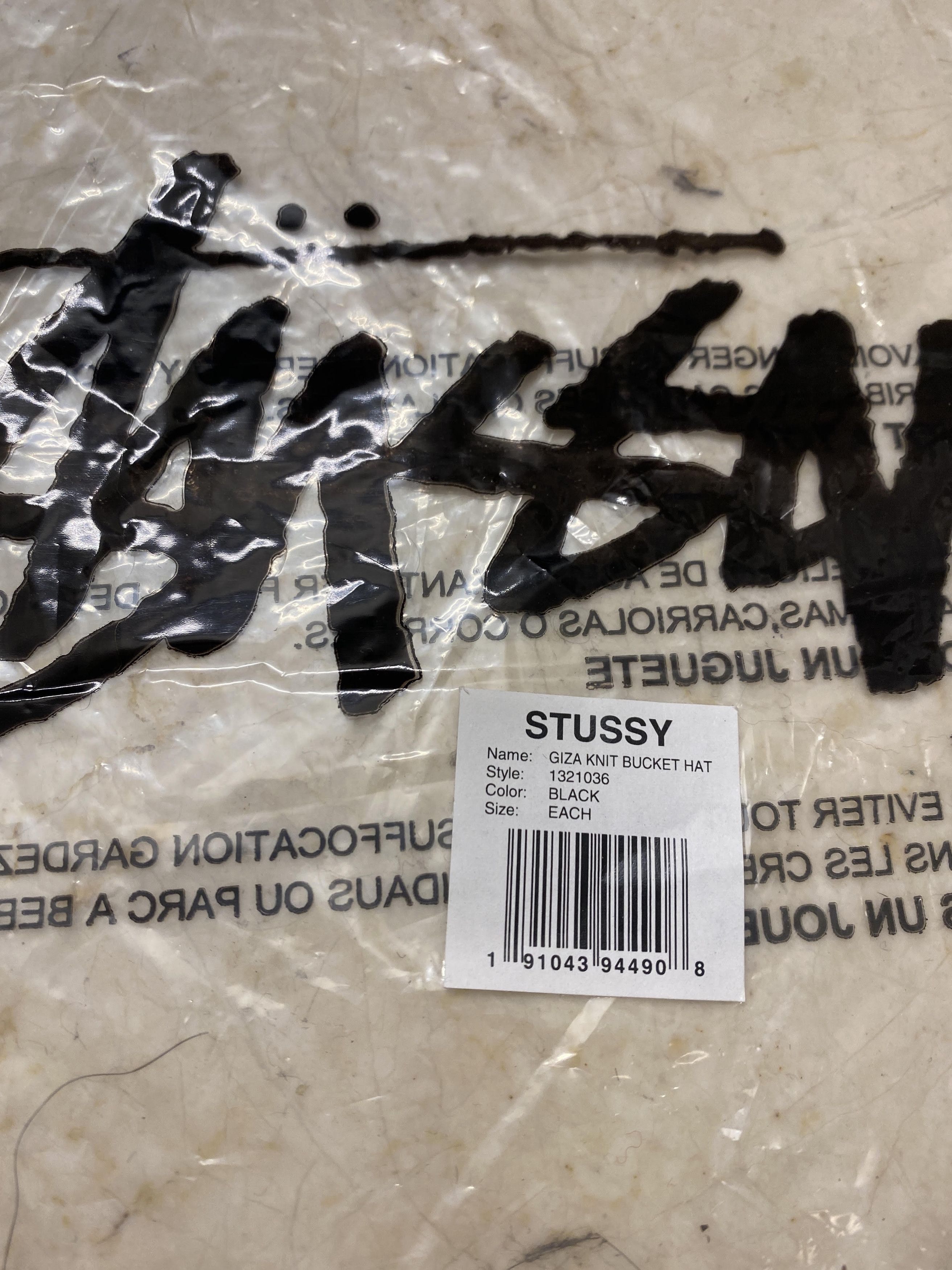 Stussy stussy bucket hat knit wool giza Size ONE SIZE - 5 Thumbnail