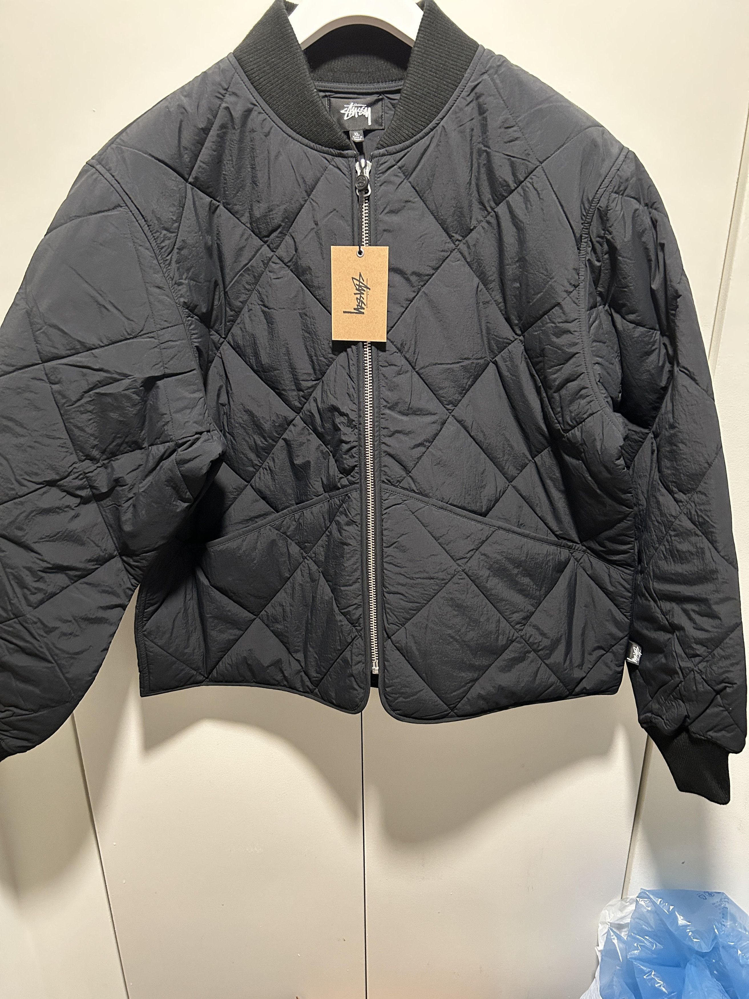 Stussy Stussy DICE QUILTED LINER JACKET - Black L Size US L / EU 52-54 / 3 - 1 Thumbnail