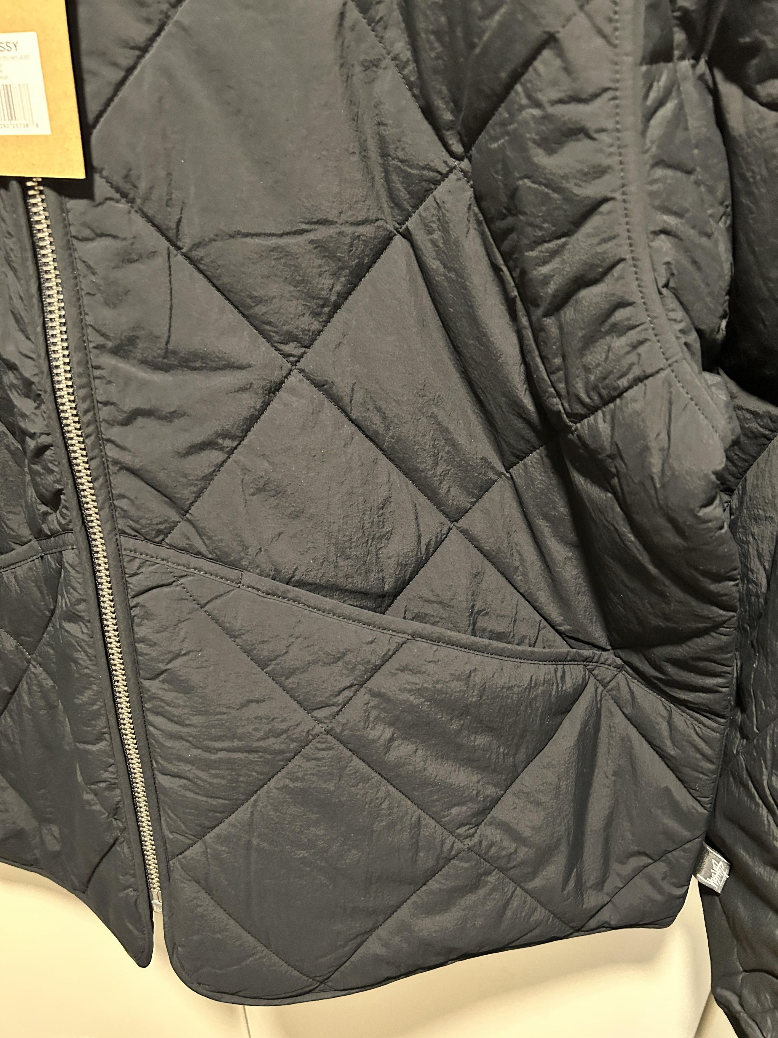 Stussy Stussy DICE QUILTED LINER JACKET - Black XL Size US XL / EU 56 / 4 - 7 Thumbnail