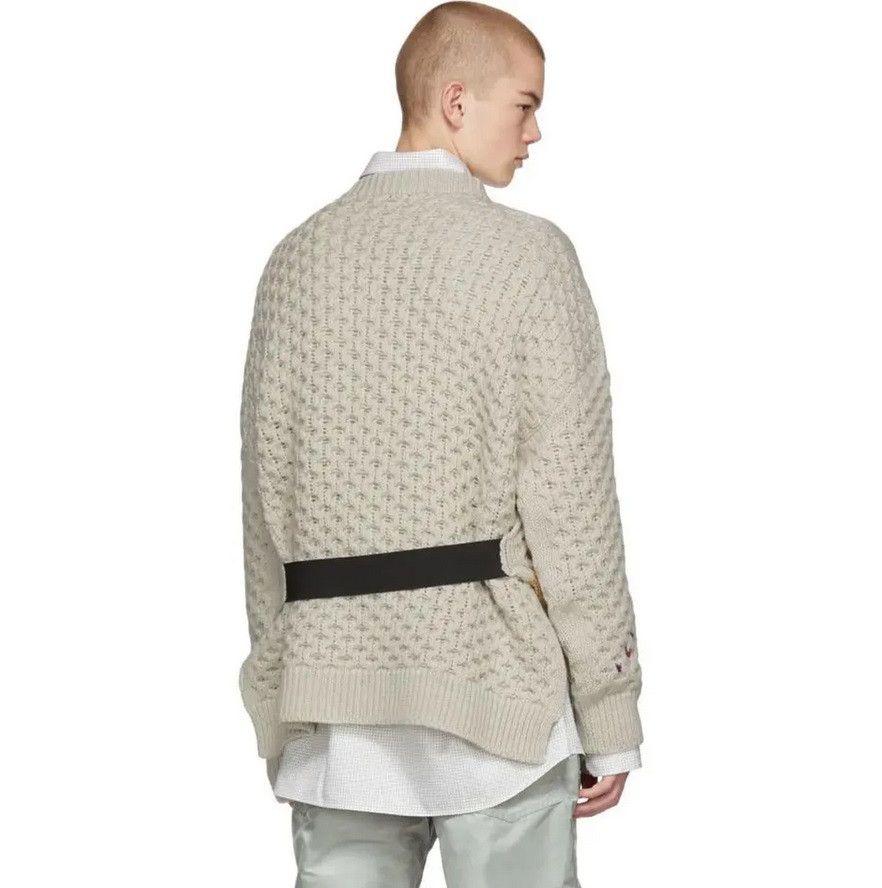 Raf Simons Last drop! Raf Simons elastic strap roundneck sweater AW18 Size US M / EU 48-50 / 2 - 6 Thumbnail