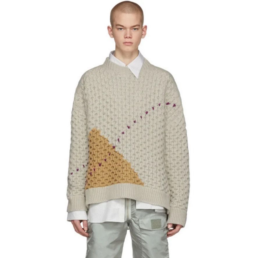Raf Simons Last drop! Raf Simons elastic strap roundneck sweater AW18 Size US M / EU 48-50 / 2 - 2 Thumbnail