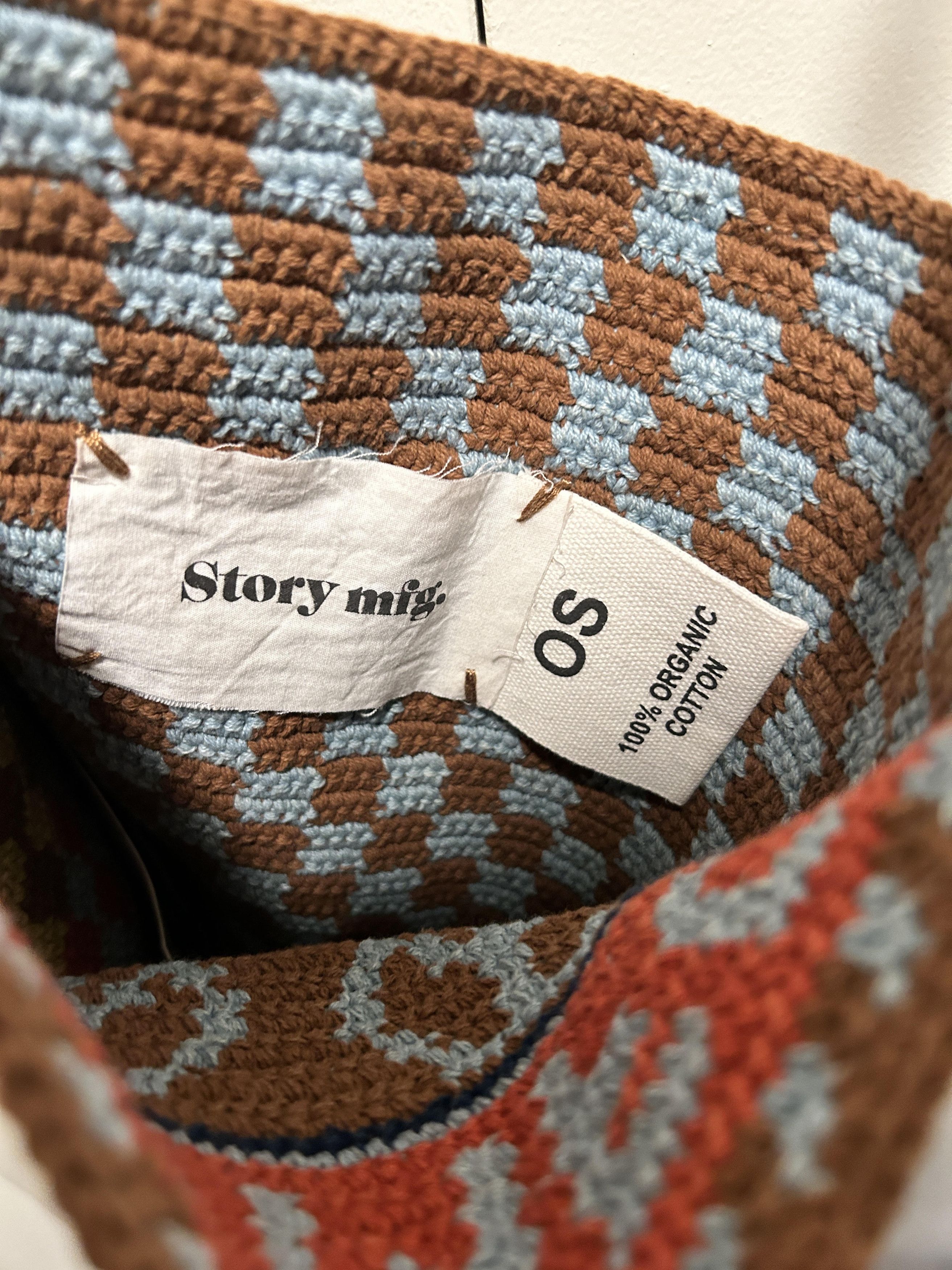 Story Mfg. STORY mfg. Stash Bag Orange Peace Power Size ONE SIZE - 4 Thumbnail