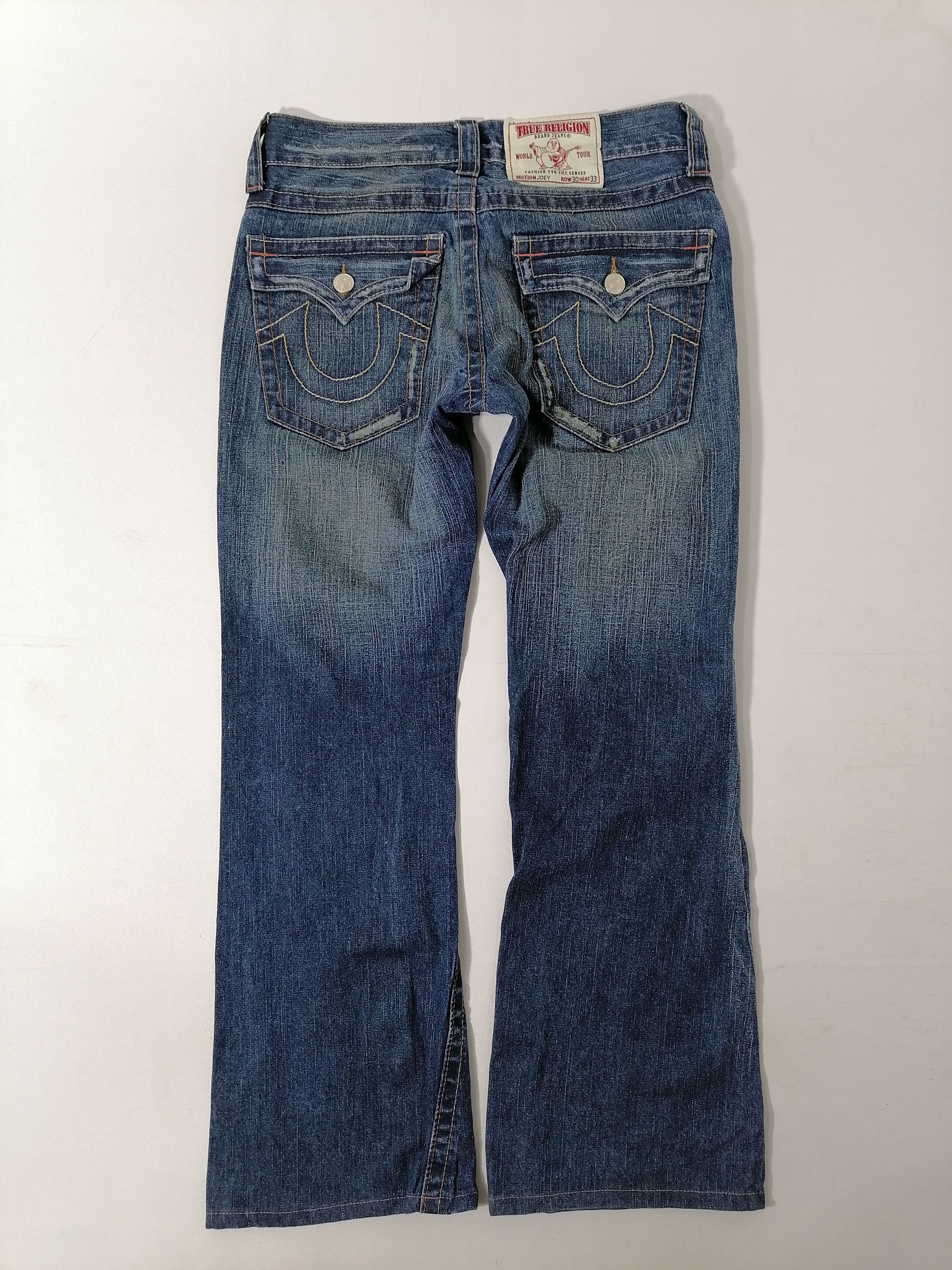 True Religion True Religion Joey Denim Jeans Size 34" / US 12 / IT 48 - 2 Thumbnail