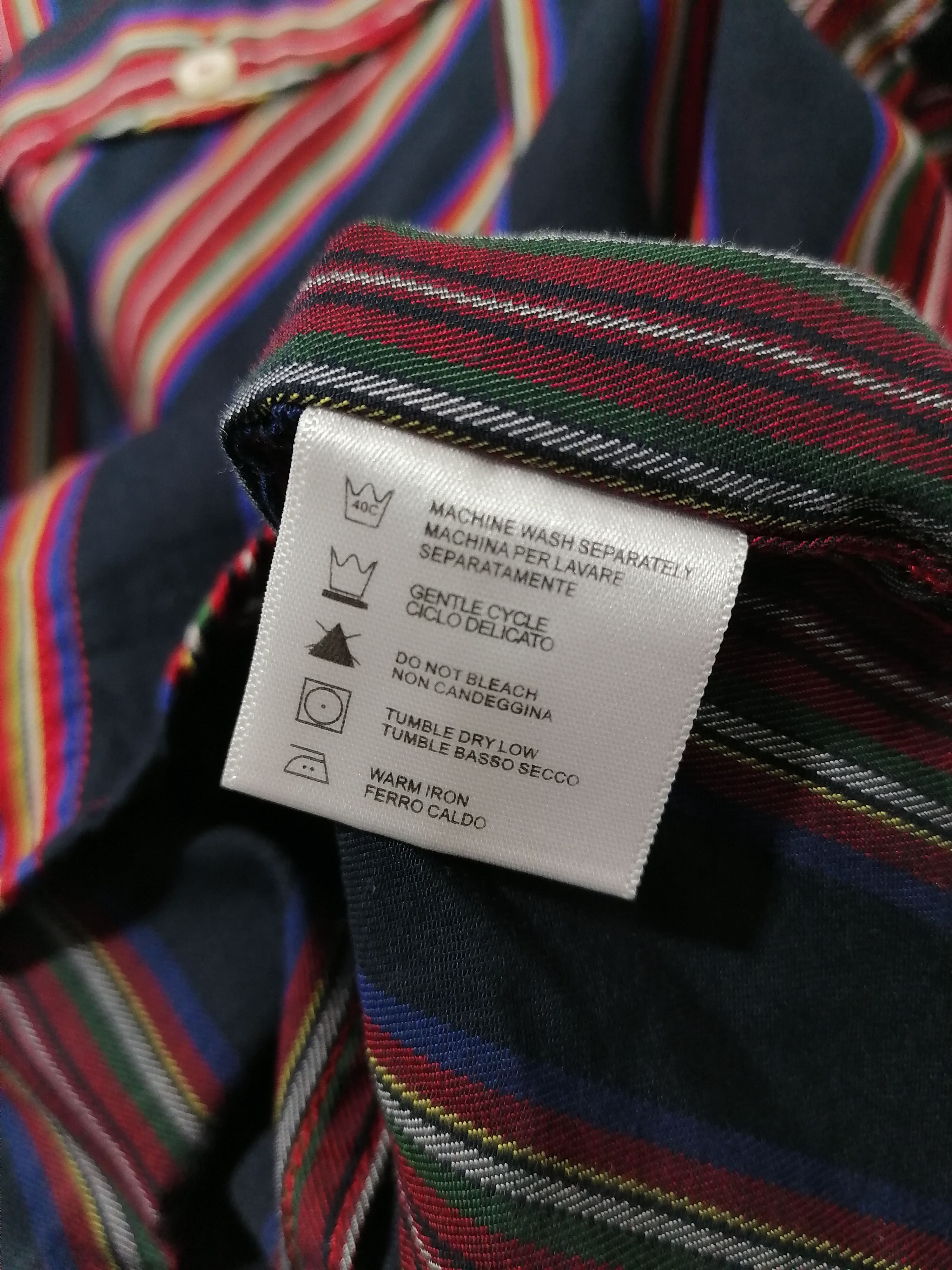 Vintage Milano Stripes Longsleeve Size US XL / EU 56 / 4 - 6 Thumbnail
