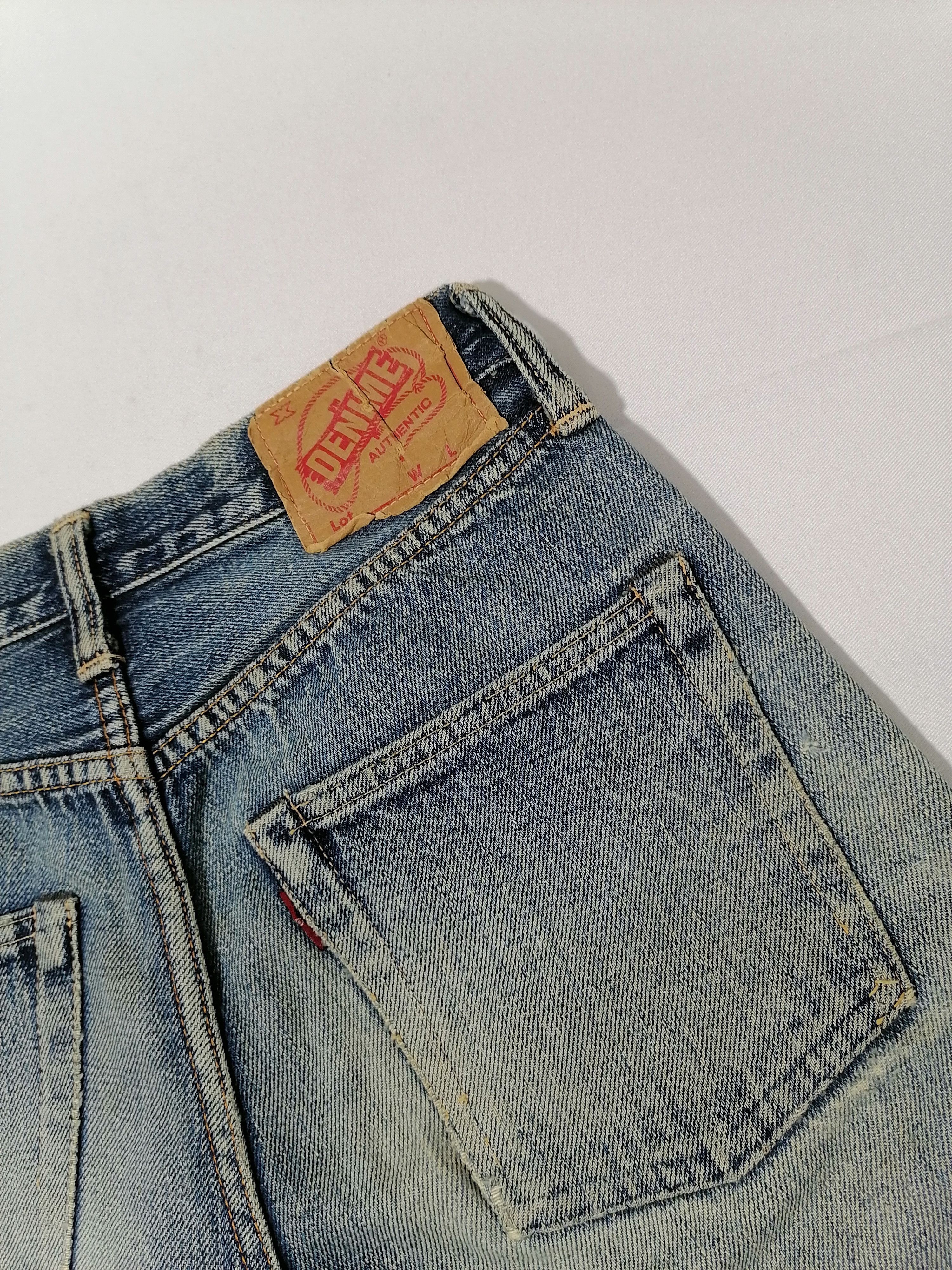 Denime Denime Fly Button Selvedge Jeans Size US 27 - 4 Thumbnail