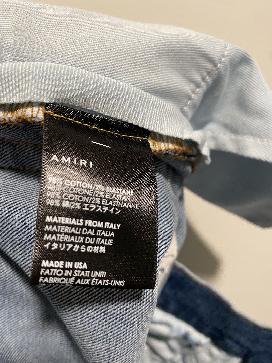 Amiri Amiri HAWAIIAN PATCH JEAN black aged distressed thrasher Size US 29 - 7 Thumbnail