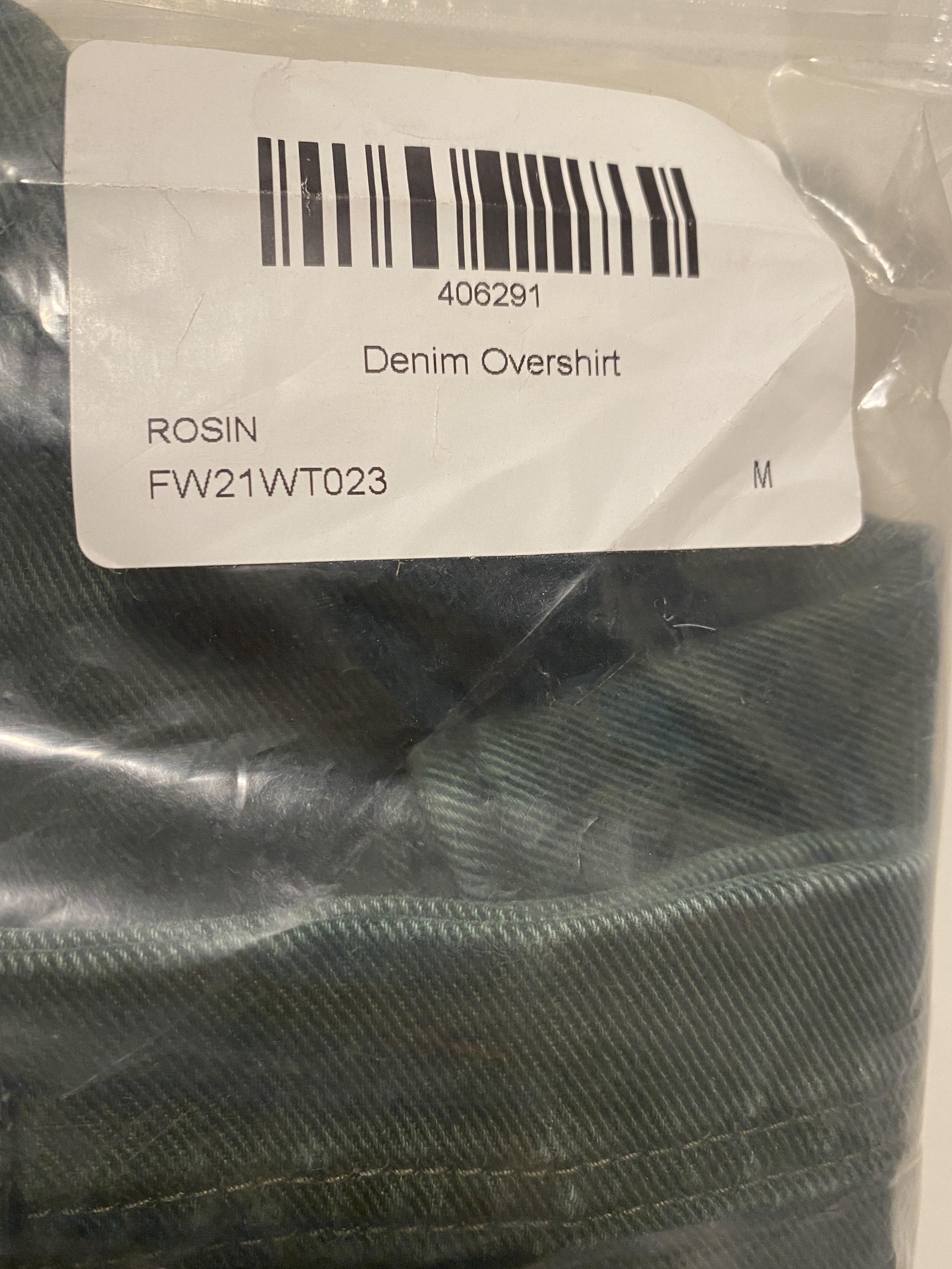 Aime Leon Dore Aime Leon Dore Denim Overshirt - green f/w 21 medium Size US M / EU 48-50 / 2 - 8 Thumbnail