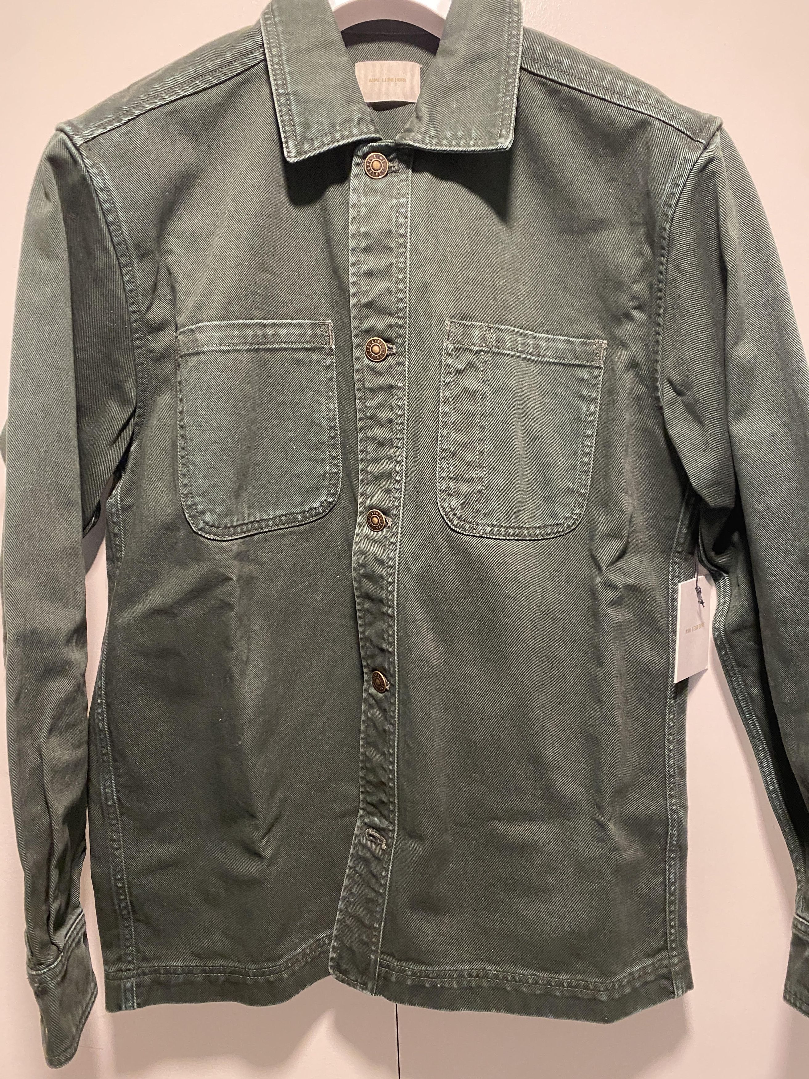 Aime Leon Dore Aime Leon Dore Denim Overshirt - green f/w 21 medium Size US M / EU 48-50 / 2 - 6 Thumbnail