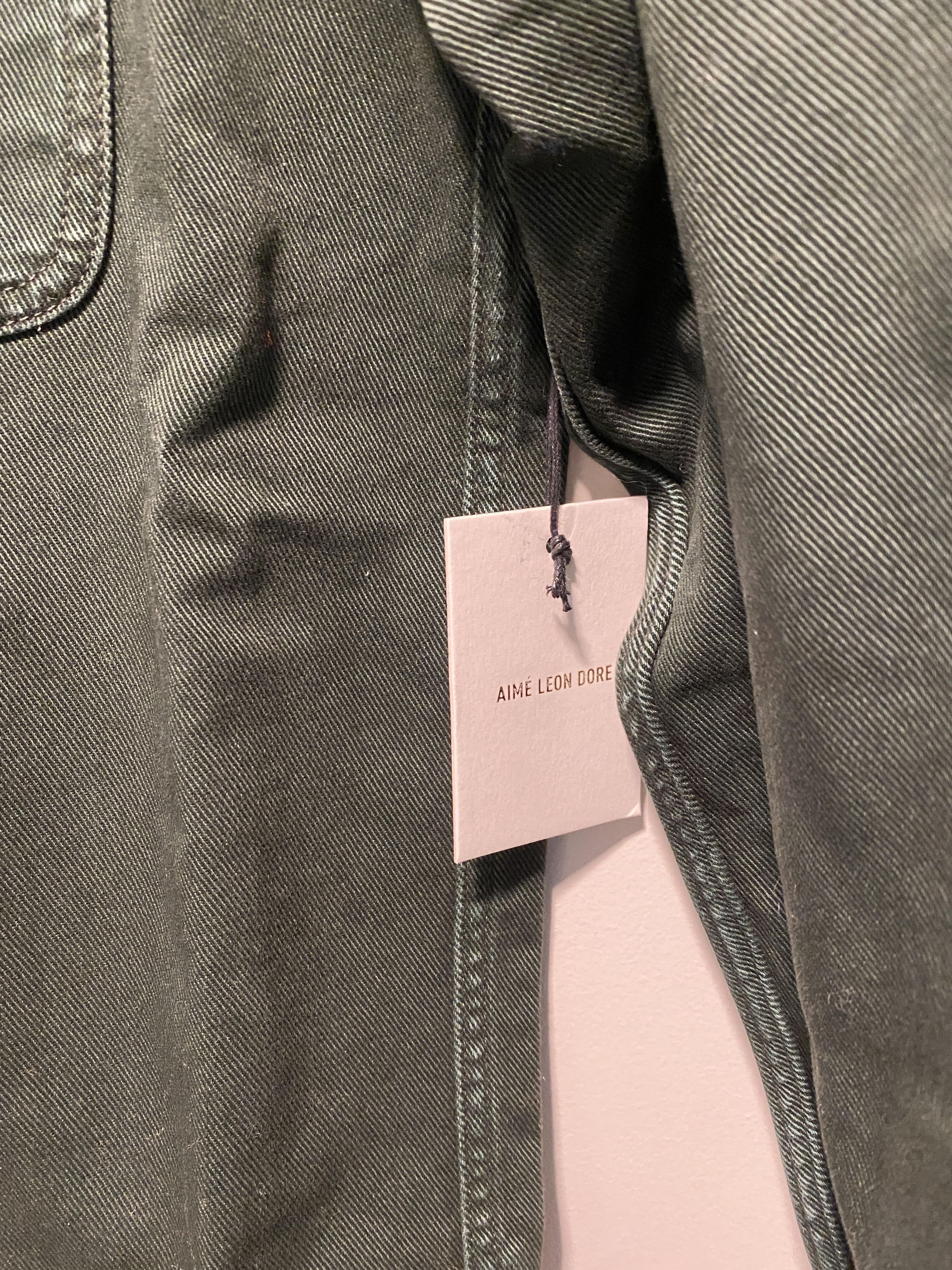 Aime Leon Dore Aime Leon Dore Denim Overshirt - green f/w 21 medium Size US M / EU 48-50 / 2 - 4 Thumbnail