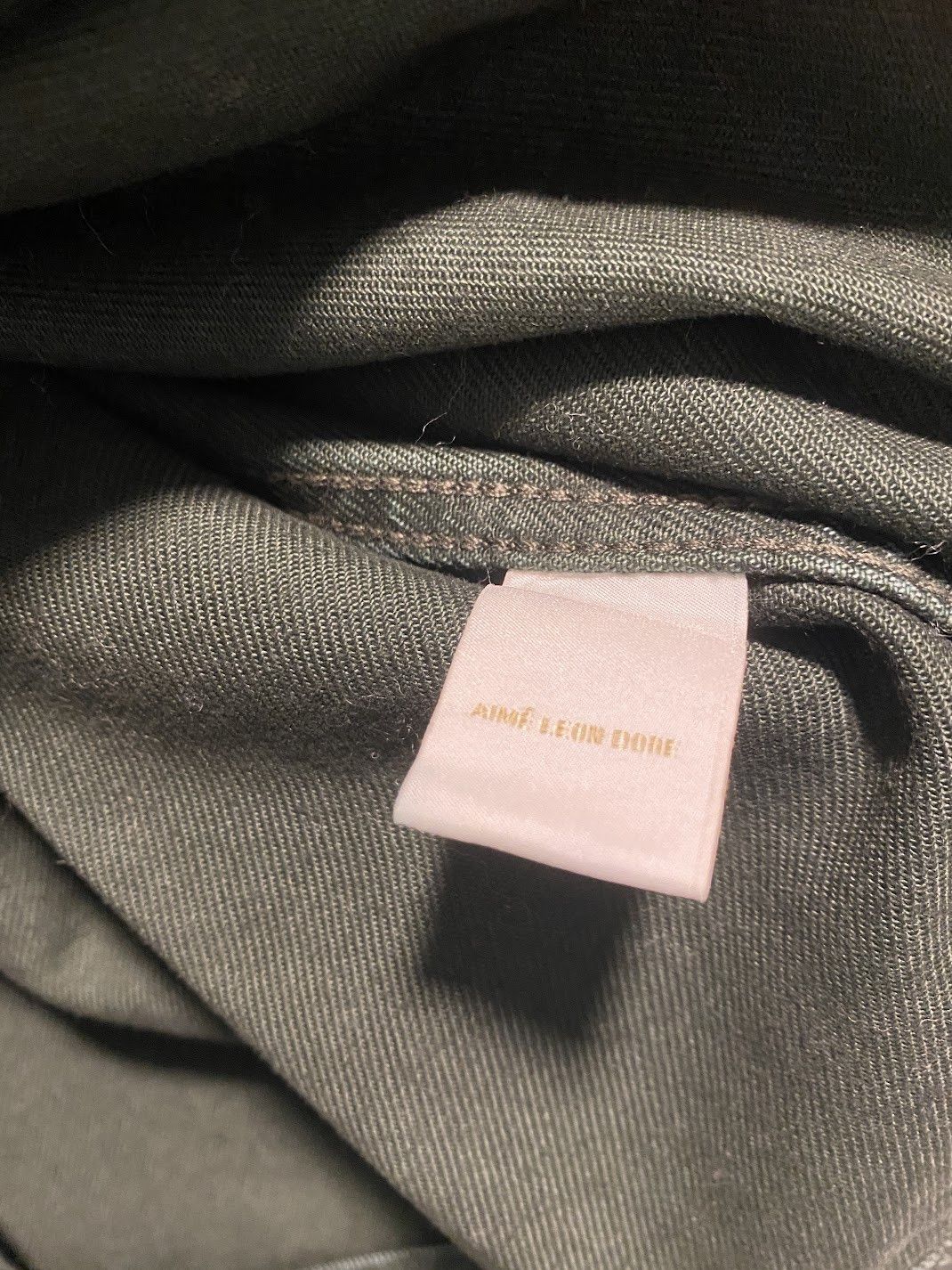 Aime Leon Dore Aime Leon Dore Denim Overshirt - green f/w 21 medium Size US M / EU 48-50 / 2 - 5 Thumbnail