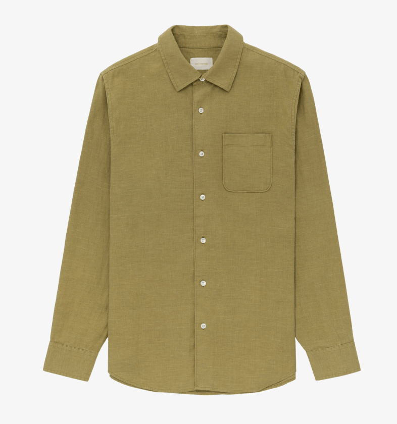 Aime Leon Dore aime leon dore Linen Shirt ald-tan Size US M / EU 48-50 / 2 - 1 Thumbnail