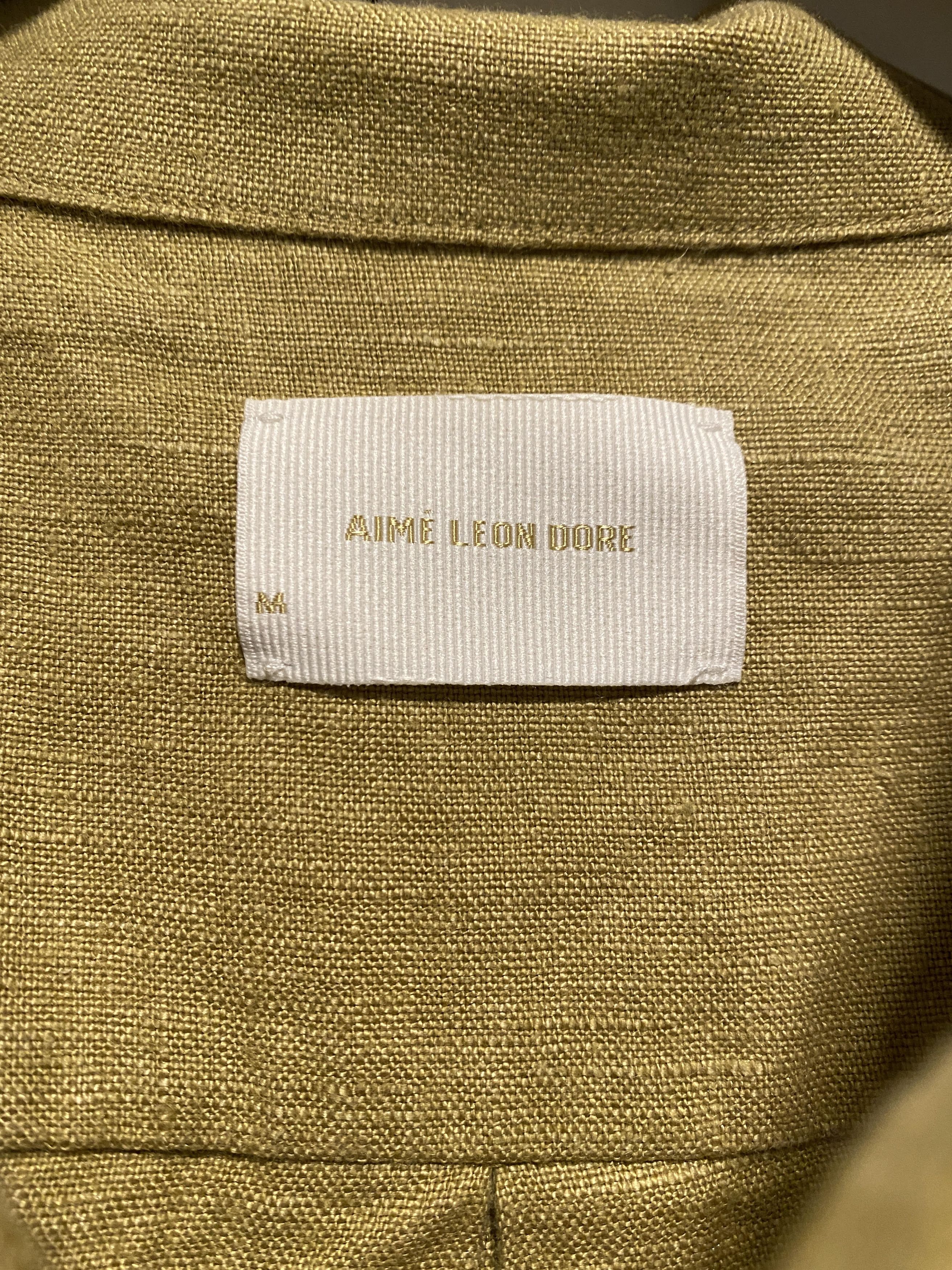 Aime Leon Dore aime leon dore Linen Shirt ald-tan Size US M / EU 48-50 / 2 - 8 Thumbnail