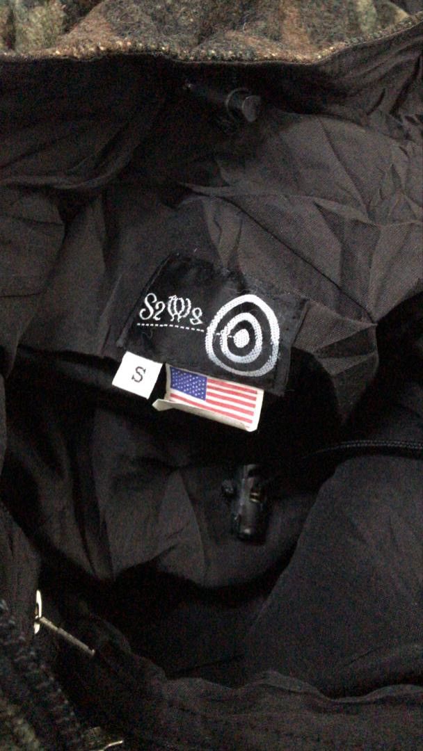 South2 West8 90’s WHEATHER EFFECT HOODIE WOOL JACKET SOUTH 2 WEST 8 CAMO Size US M / EU 48-50 / 2 - 9 Thumbnail