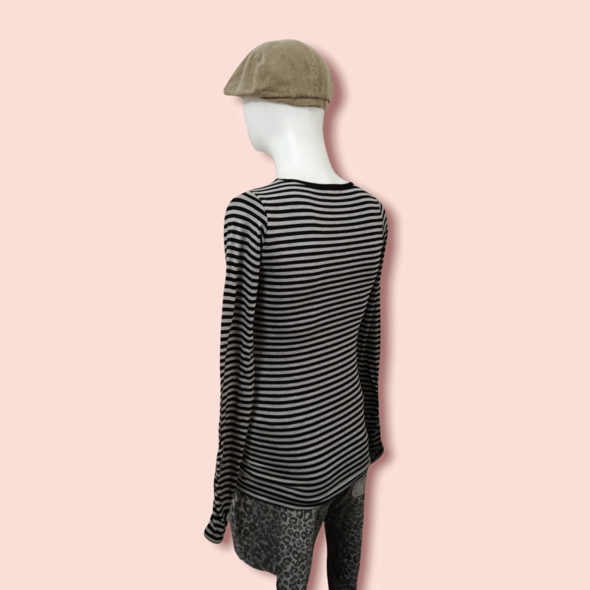 Japanese Brand VINTAGE STRIPES LONG SLEEVE TOP Size M / US 6-8 / IT 42-44 - 14 Thumbnail