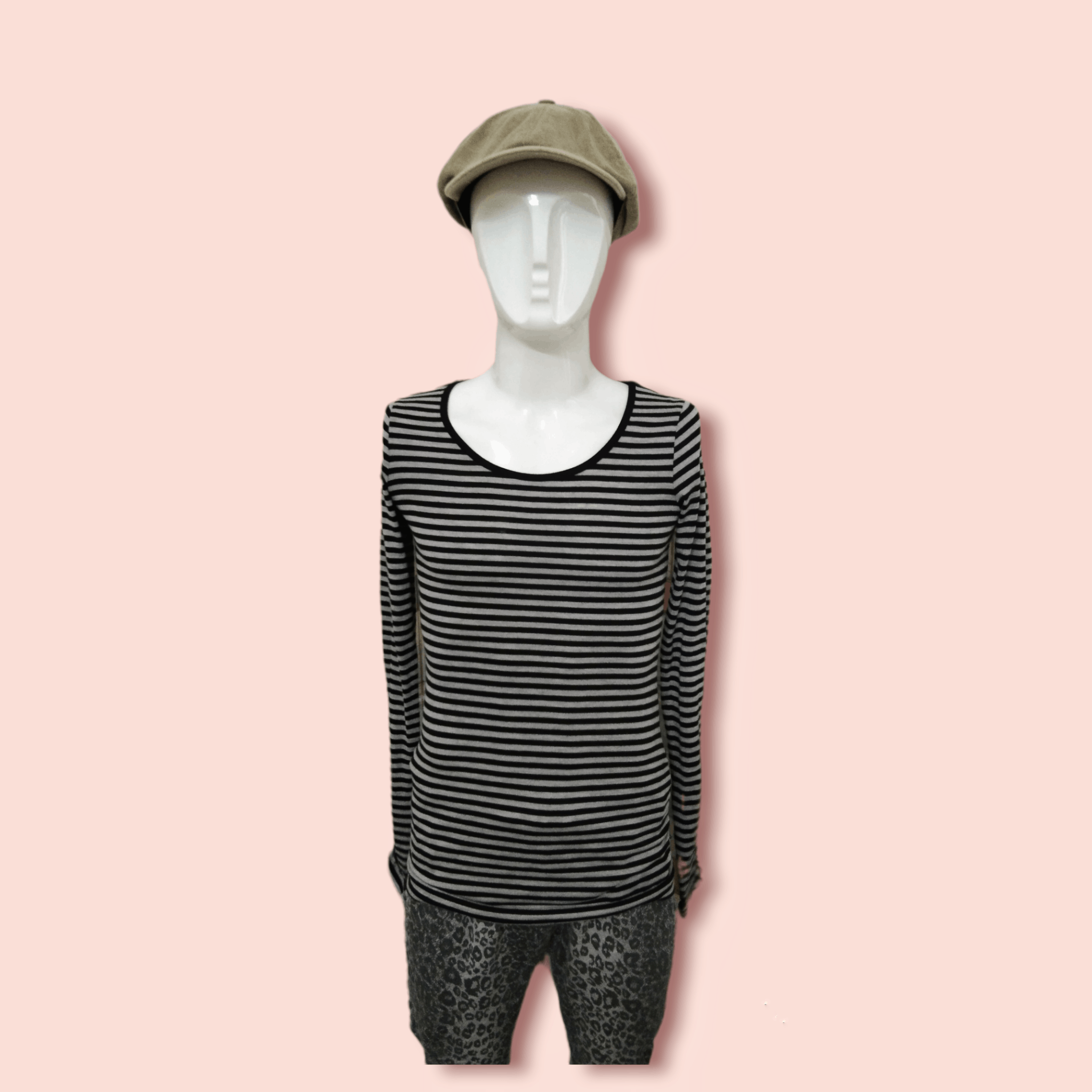 Japanese Brand VINTAGE STRIPES LONG SLEEVE TOP Size M / US 6-8 / IT 42-44 - 15 Thumbnail