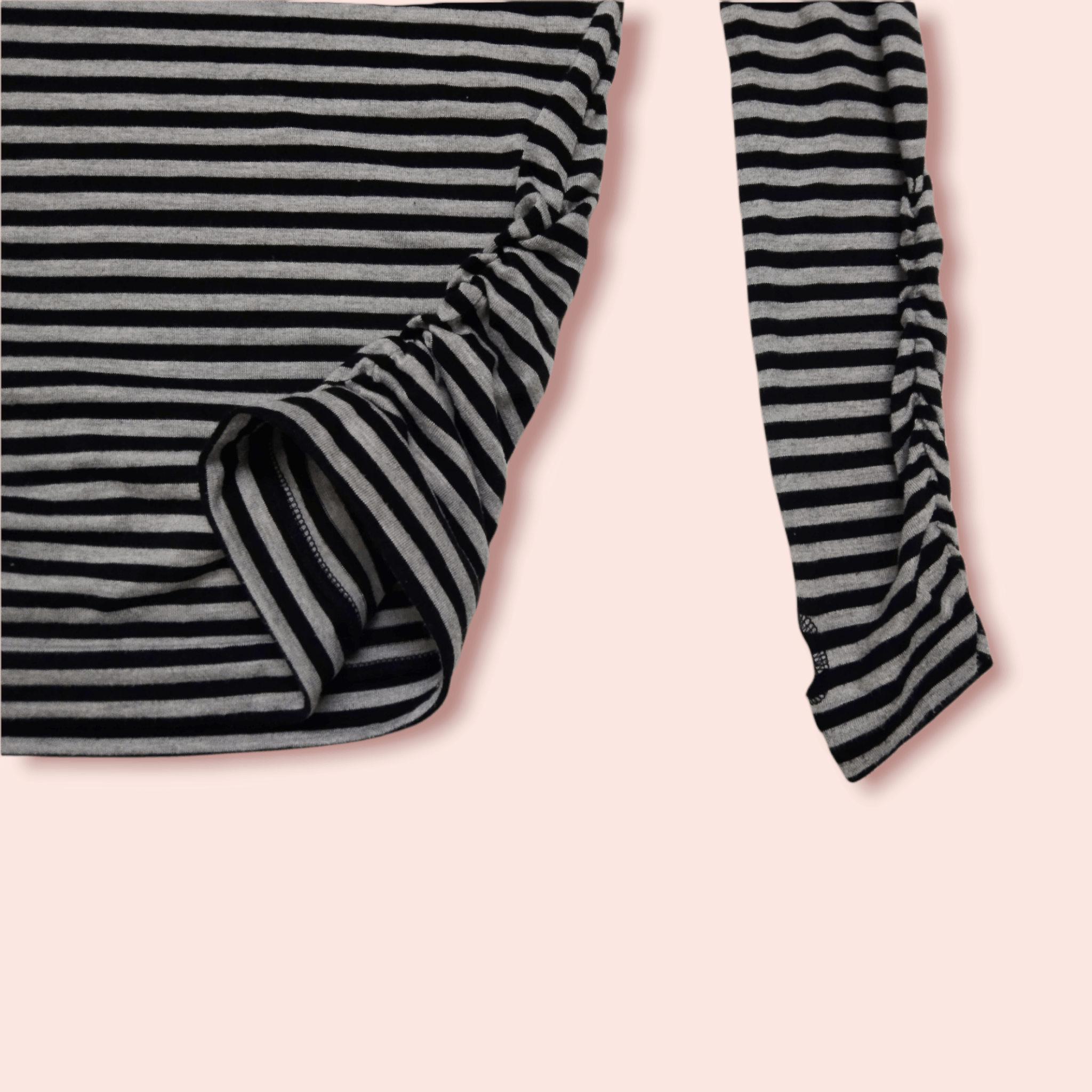 Japanese Brand VINTAGE STRIPES LONG SLEEVE TOP Size M / US 6-8 / IT 42-44 - 3 Thumbnail