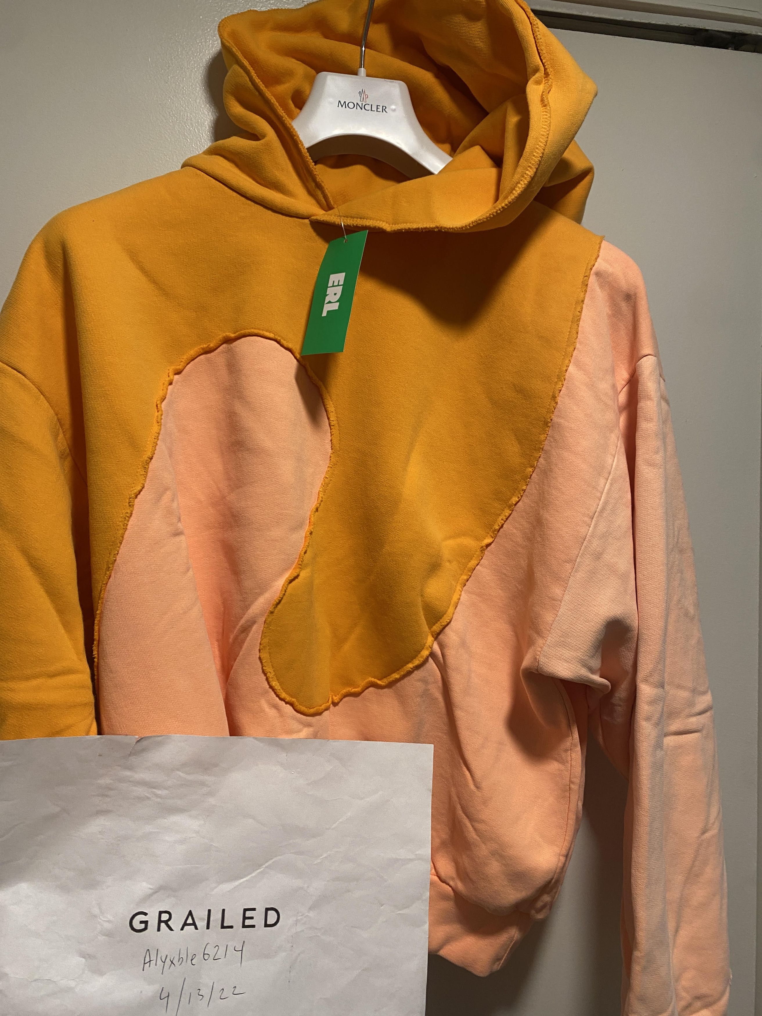 ERL erl swirl hoodie pullover -orange Size US L / EU 52-54 / 3 - 2 Thumbnail