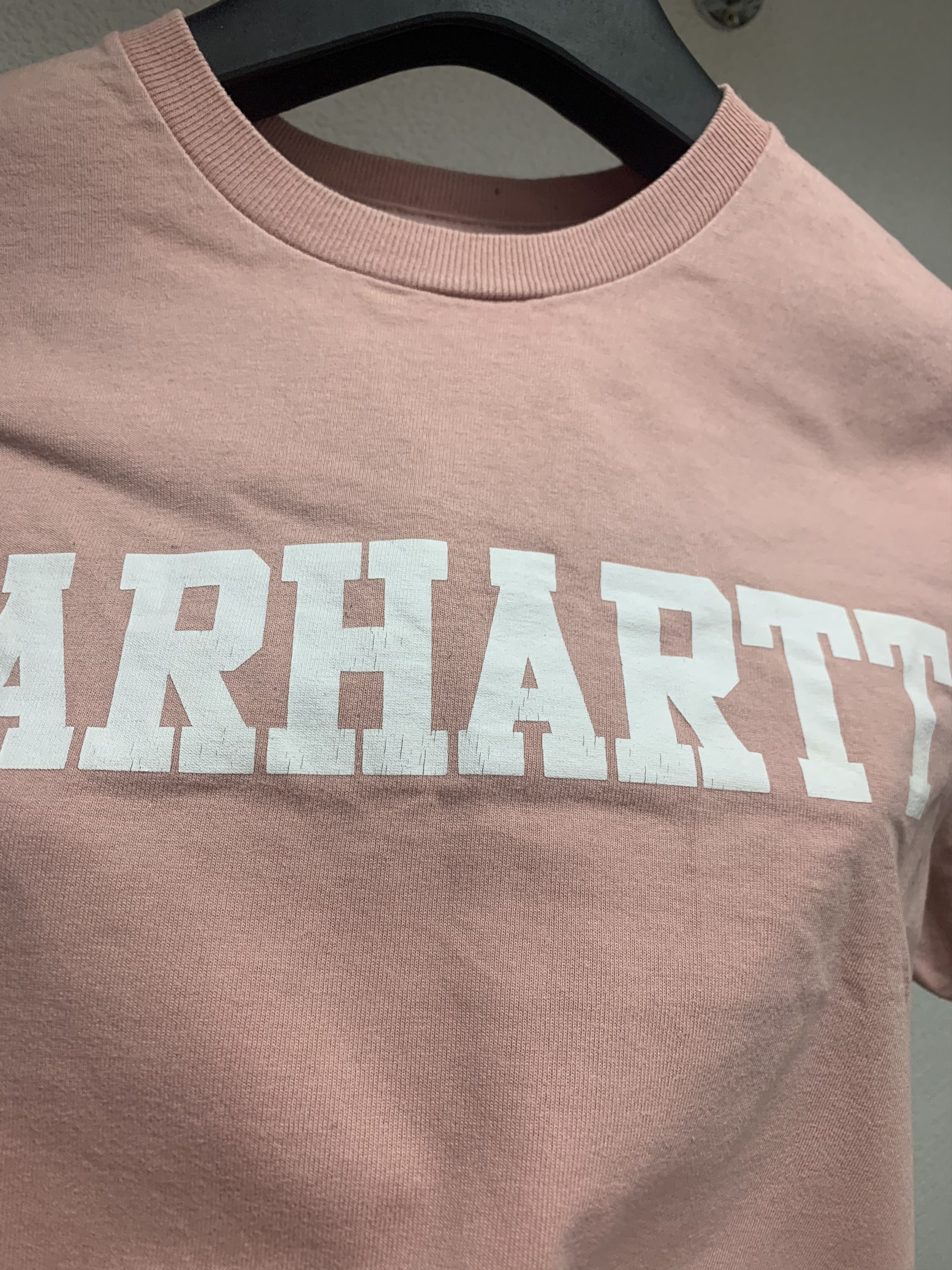 Carhartt Carhartt t-shirt pink big logo M size Size US M / EU 48-50 / 2 - 2 Thumbnail