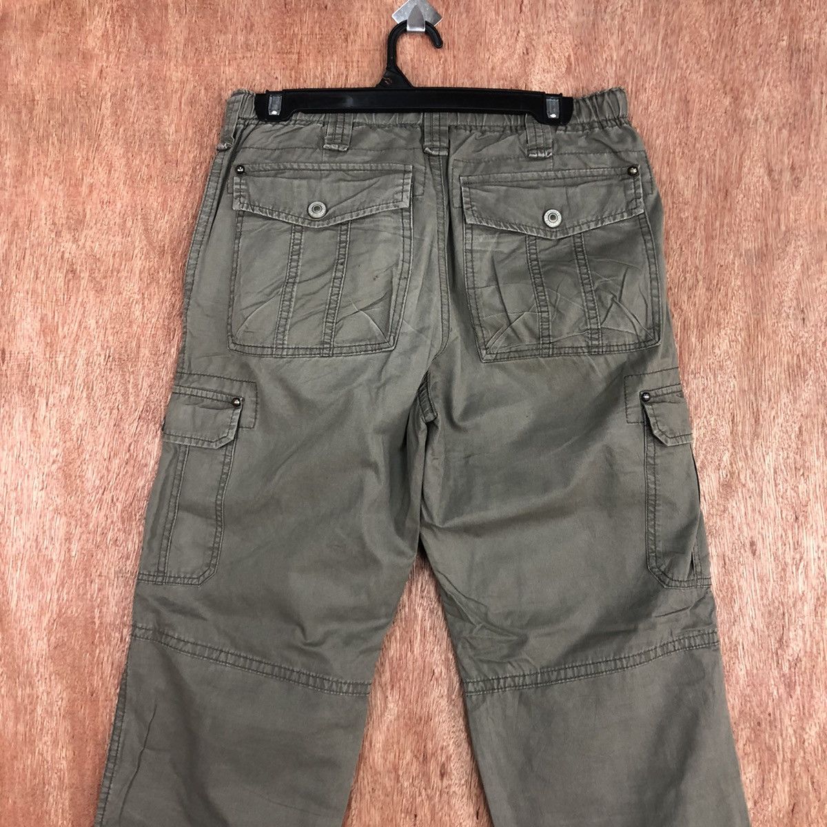 Japanese Brand DLL Japan Multipocket Tactical Cargo Pants #1646 Size US 30 / EU 46 - 9 Thumbnail