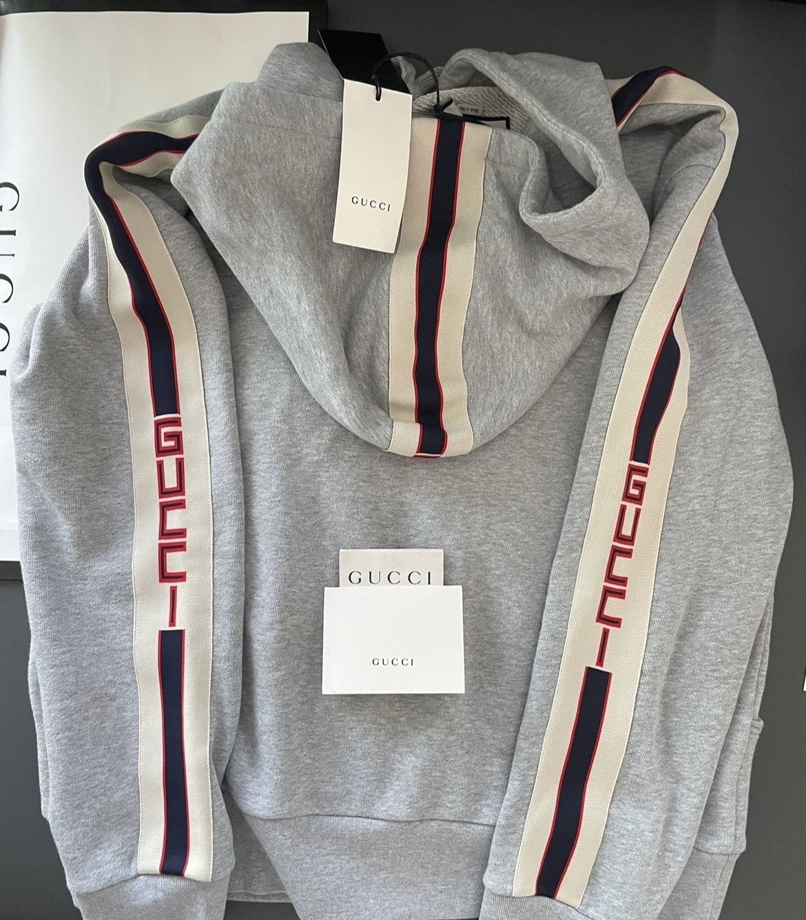 Gucci Sold Out Brand NEW Iconic Super Runway Track Hoodie Jacket Size US M / EU 48-50 / 2 - 11 Thumbnail