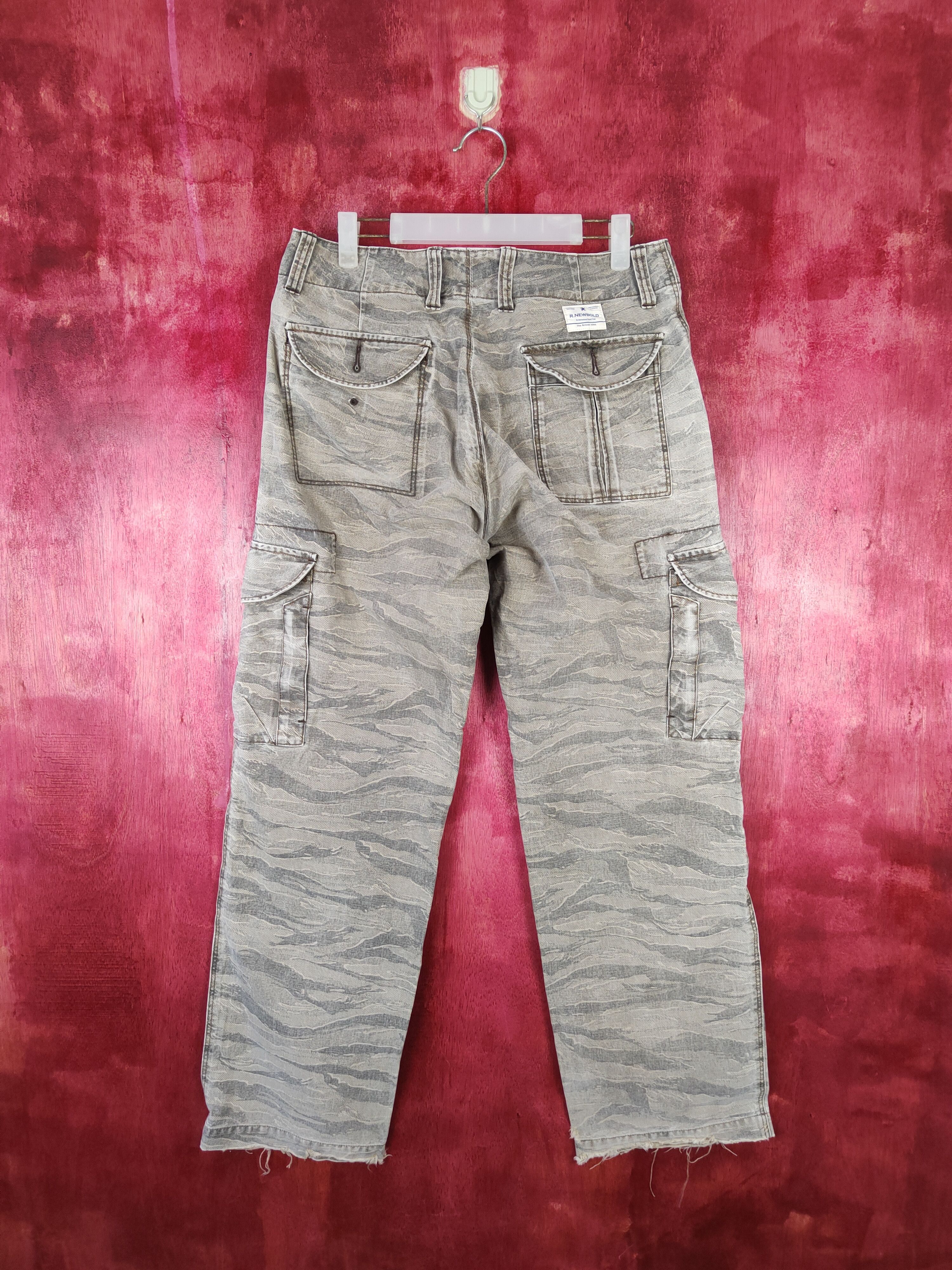 R.Newbold R.Newbold tiger stripe camo Tactical Cargo Pants #5302 Size US 30 / EU 46 - 7 Thumbnail