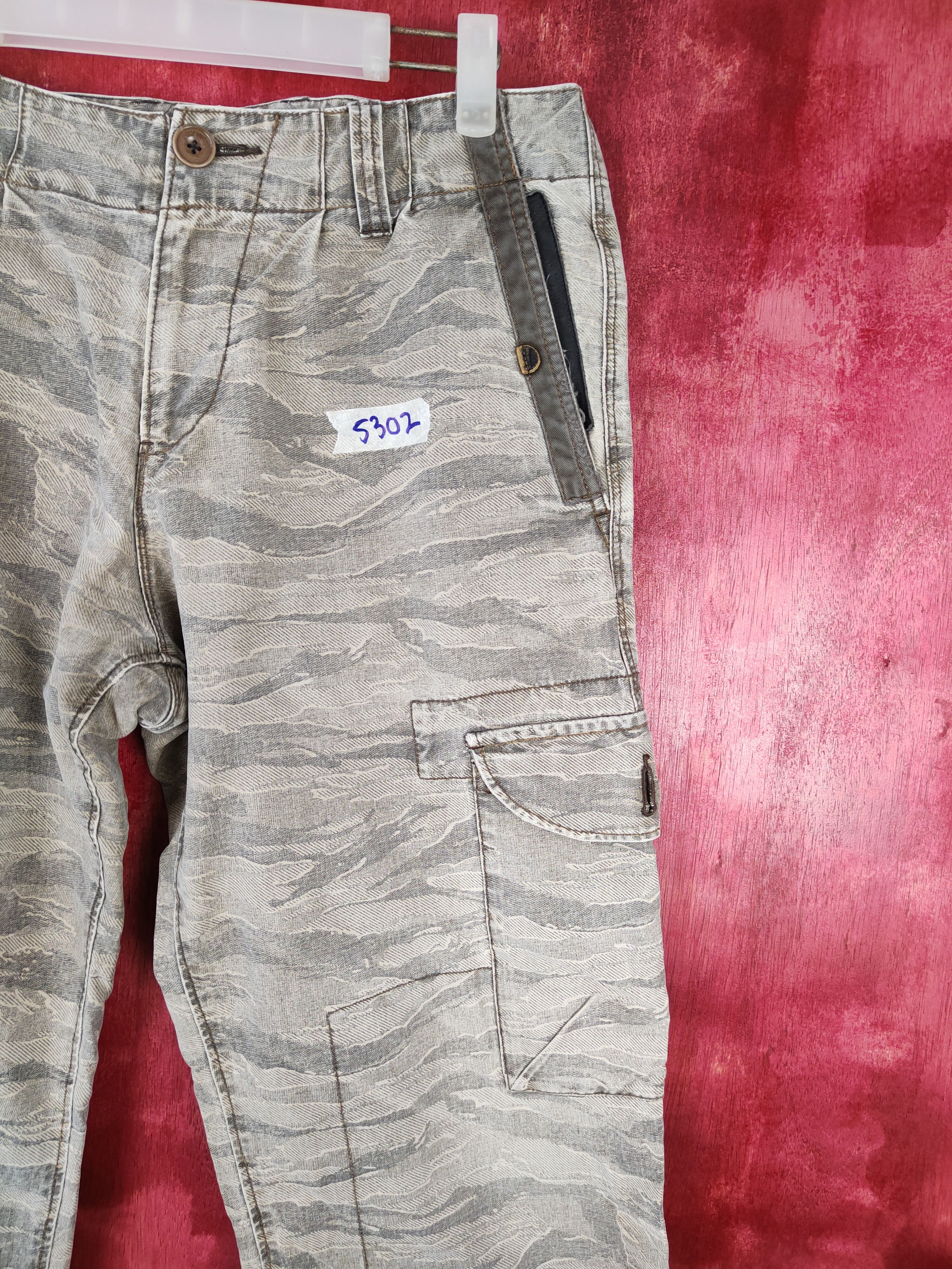 R.Newbold R.Newbold tiger stripe camo Tactical Cargo Pants #5302 Size US 30 / EU 46 - 5 Thumbnail