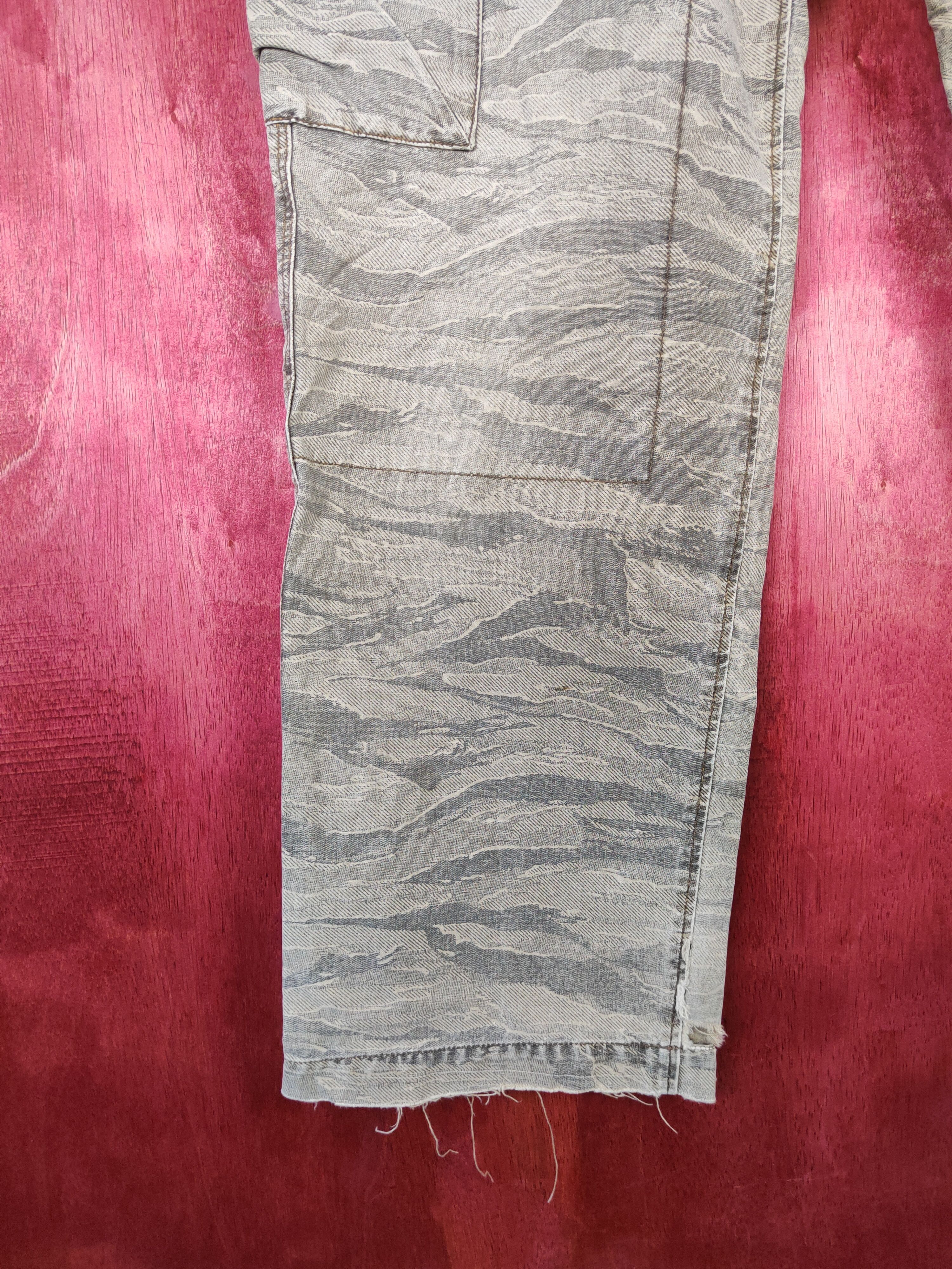 R.Newbold R.Newbold tiger stripe camo Tactical Cargo Pants #5302 Size US 30 / EU 46 - 4 Thumbnail
