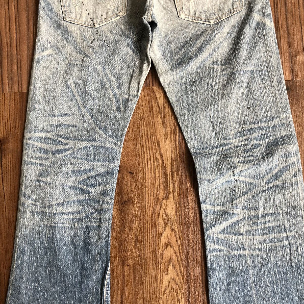Edwin Vintage Edwin X World Industry Distressed Denim Jeans Size US 32 / EU 48 - 8 Thumbnail