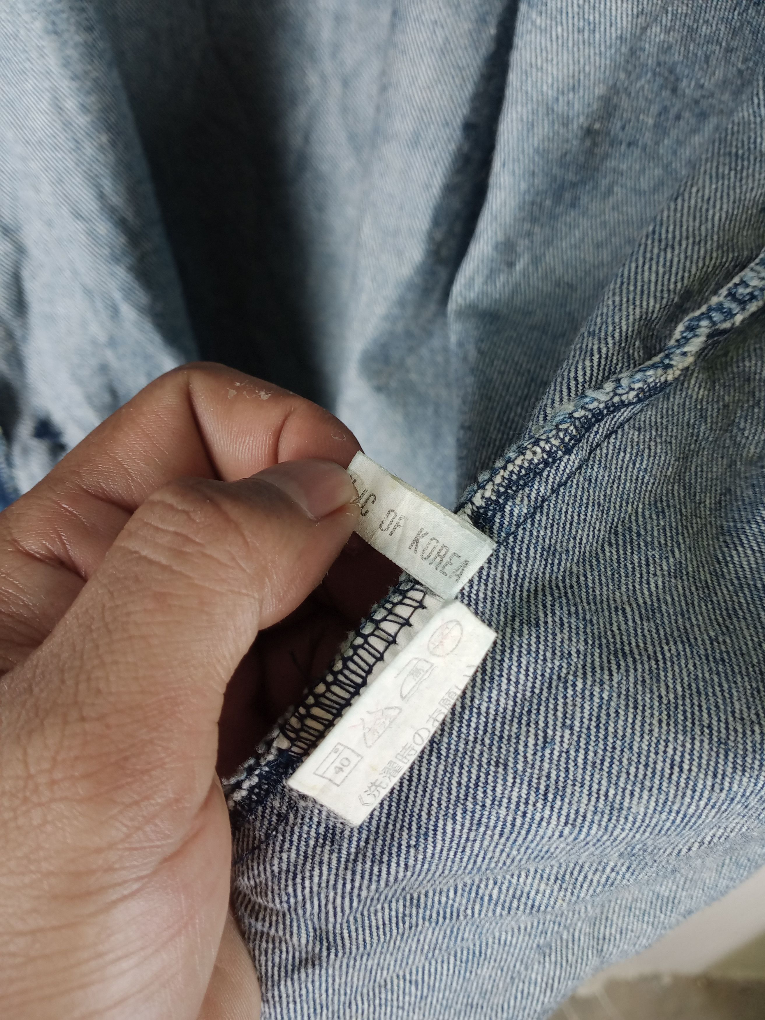Japanese Brand Vintage 90s Japanese Brand Indigo Denim Long Parka Jacket Size US XL / EU 56 / 4 - 6 Thumbnail