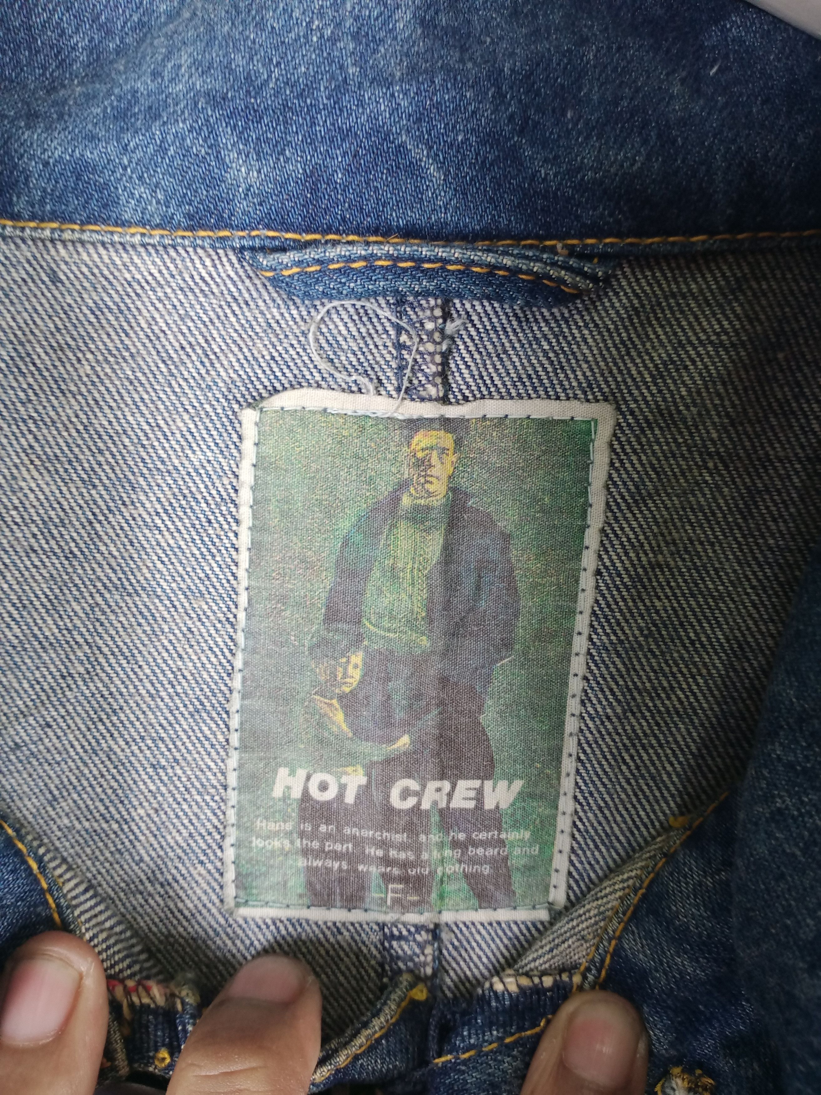 Japanese Brand Vintage 90s Japanese Brand Indigo Denim Long Parka Jacket Size US XL / EU 56 / 4 - 8 Thumbnail