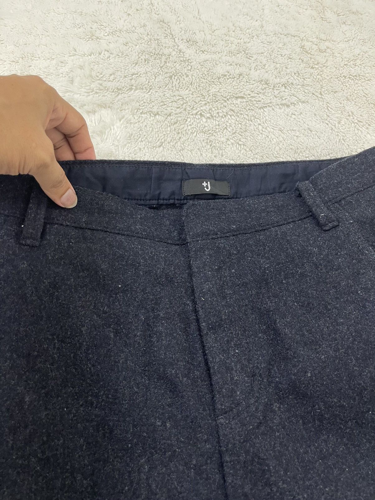 Jil Sander × Uniqlo ✅QUICK SALE🔥Black Wool Jil Sander Pants Size US 33 - 3 Thumbnail