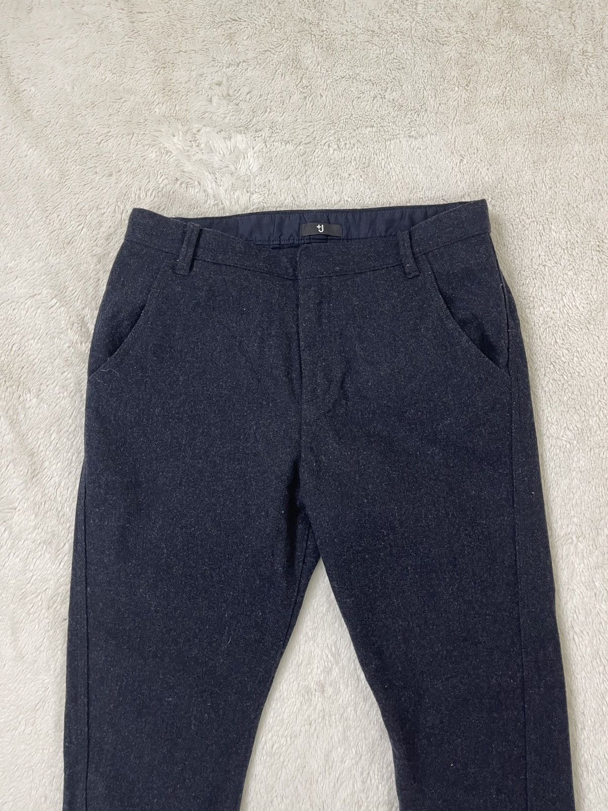 Jil Sander × Uniqlo ✅QUICK SALE🔥Black Wool Jil Sander Pants Size US 33 - 4 Thumbnail