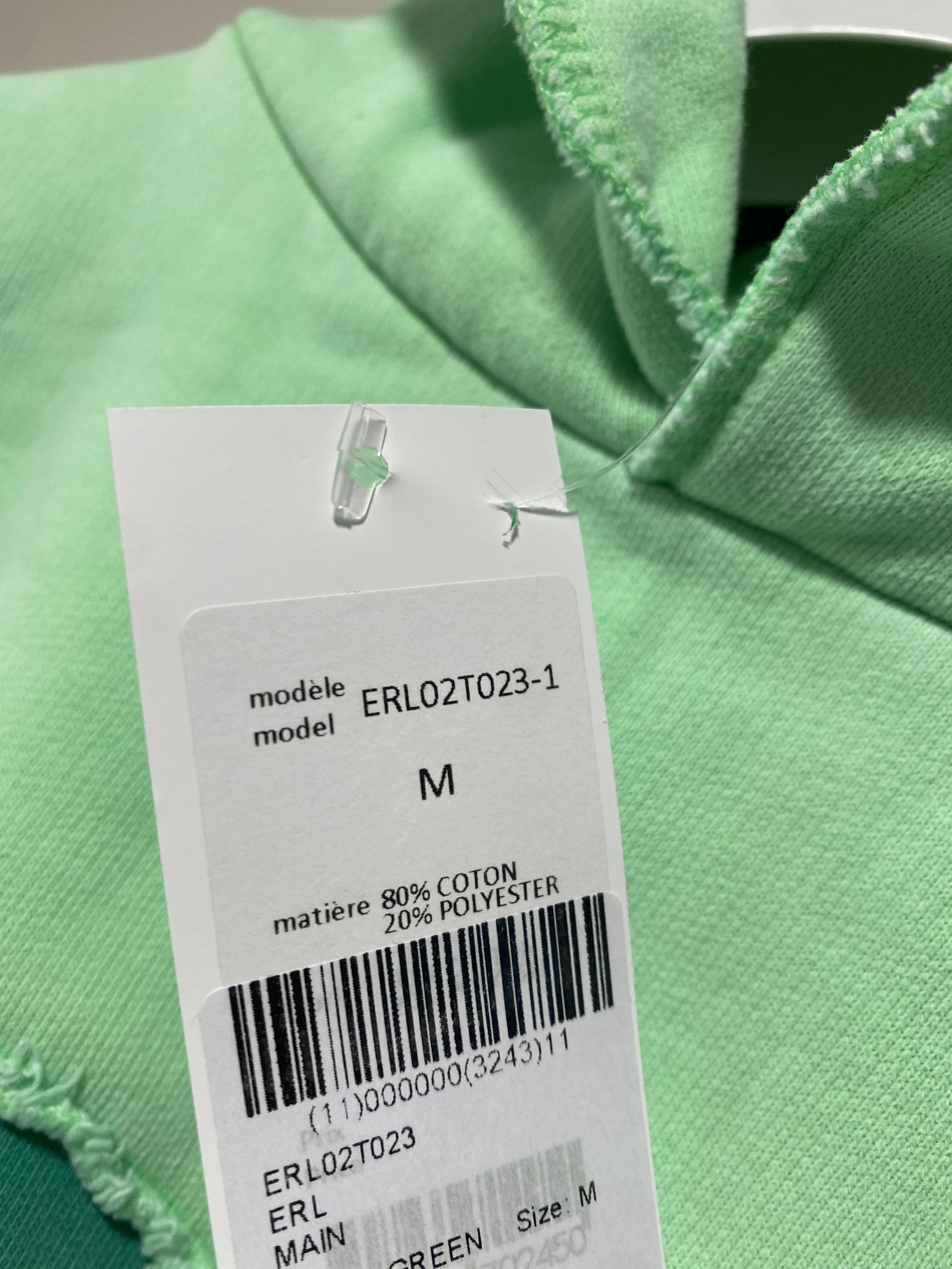 ERL ERL swirl hoodie green pullover Size US M / EU 48-50 / 2 - 3 Thumbnail