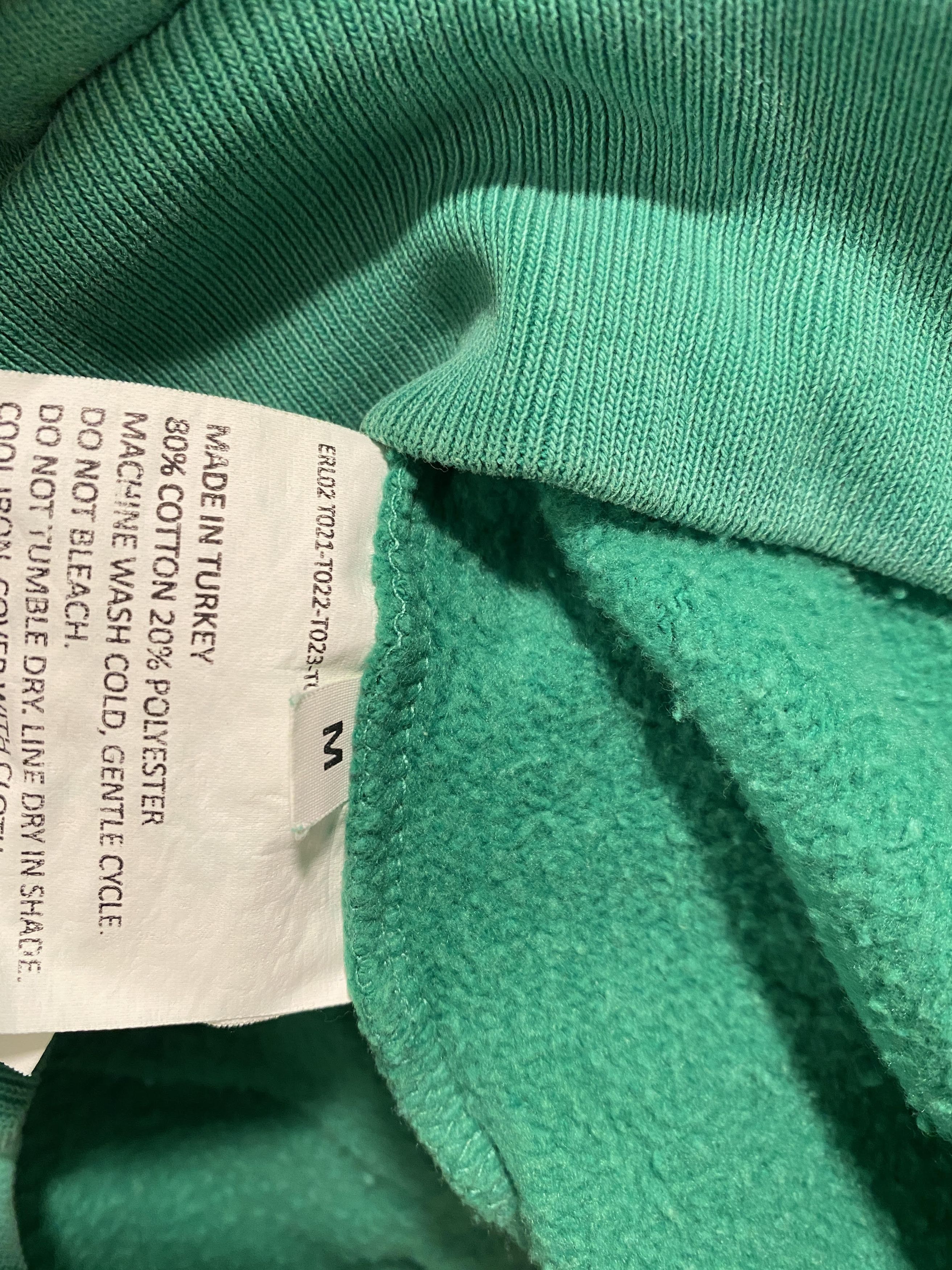 ERL ERL swirl hoodie green pullover Size US M / EU 48-50 / 2 - 8 Thumbnail