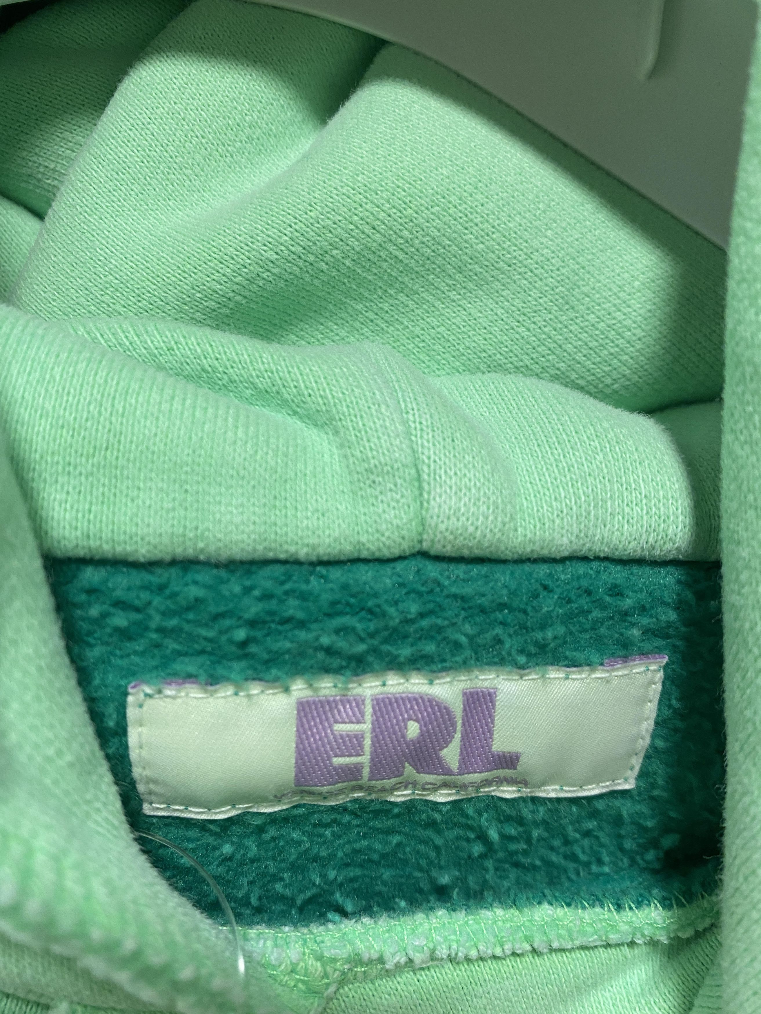 ERL ERL swirl hoodie green pullover Size US M / EU 48-50 / 2 - 6 Thumbnail