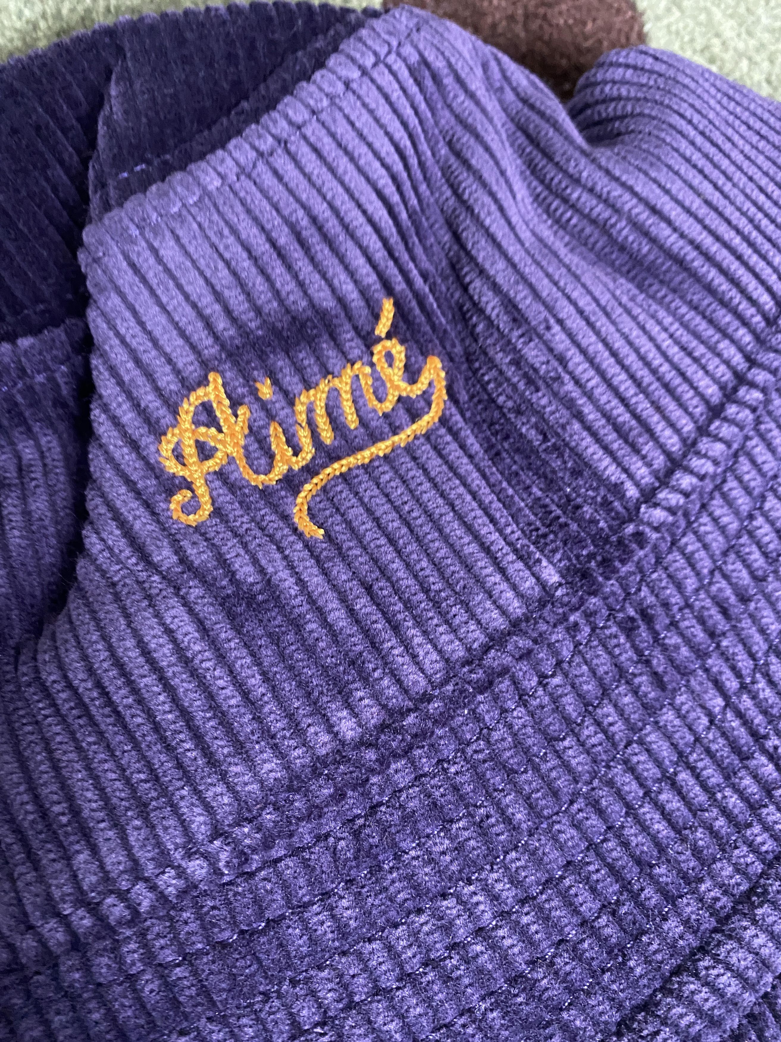 Aime Leon Dore Aime Chain Stitch Bucket Hat Corduroy Script - F/W 21 Size ONE SIZE - 1 Thumbnail