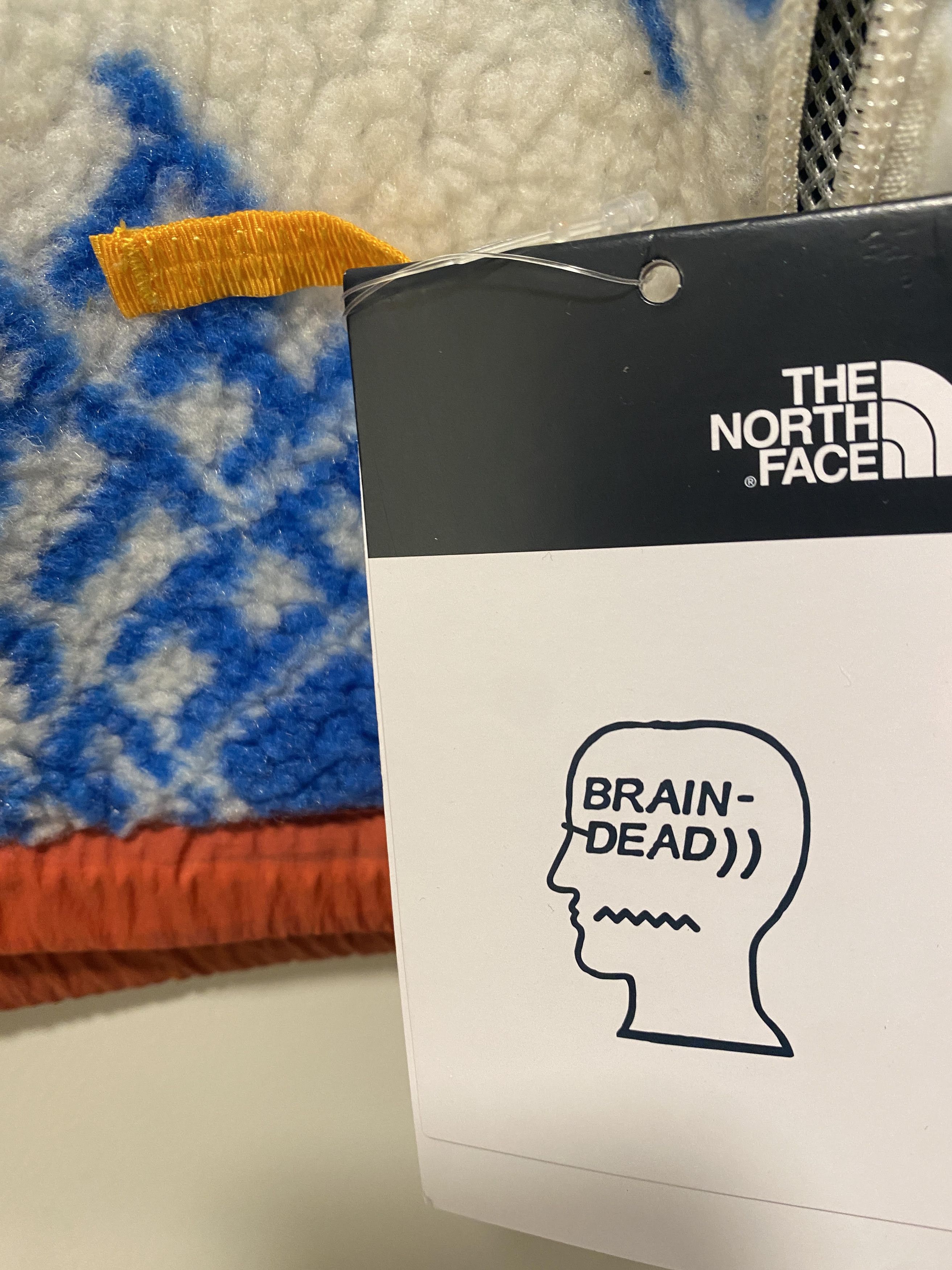 Brain Dead × The North Face Extreme Pile Full Zip Fleece White F/W 20 Size US L / EU 52-54 / 3 - 3 Thumbnail