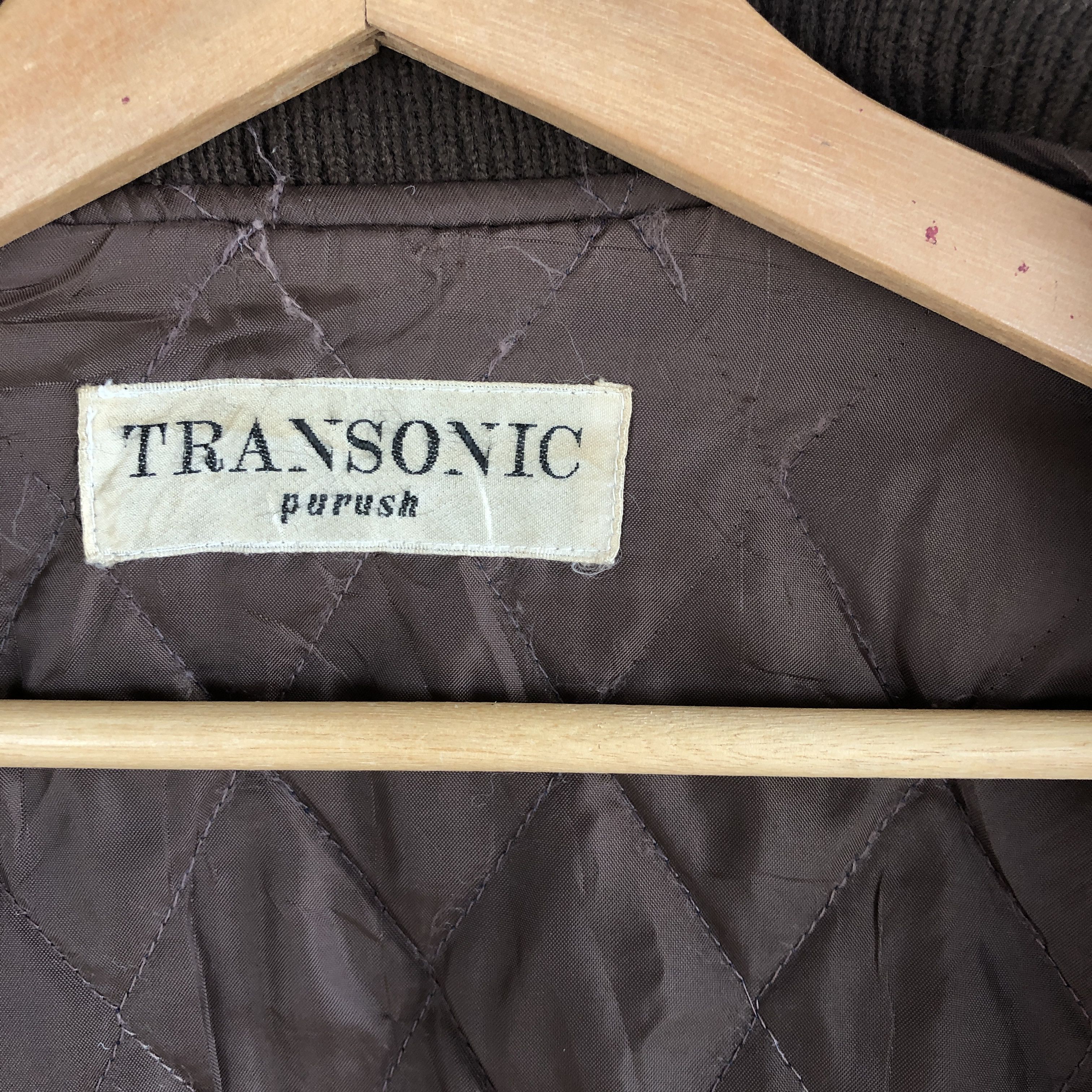 Japanese Brand Vintage Transonic Varsity Jackets Leather Wool Jacket Size US XL / EU 56 / 4 - 9 Thumbnail