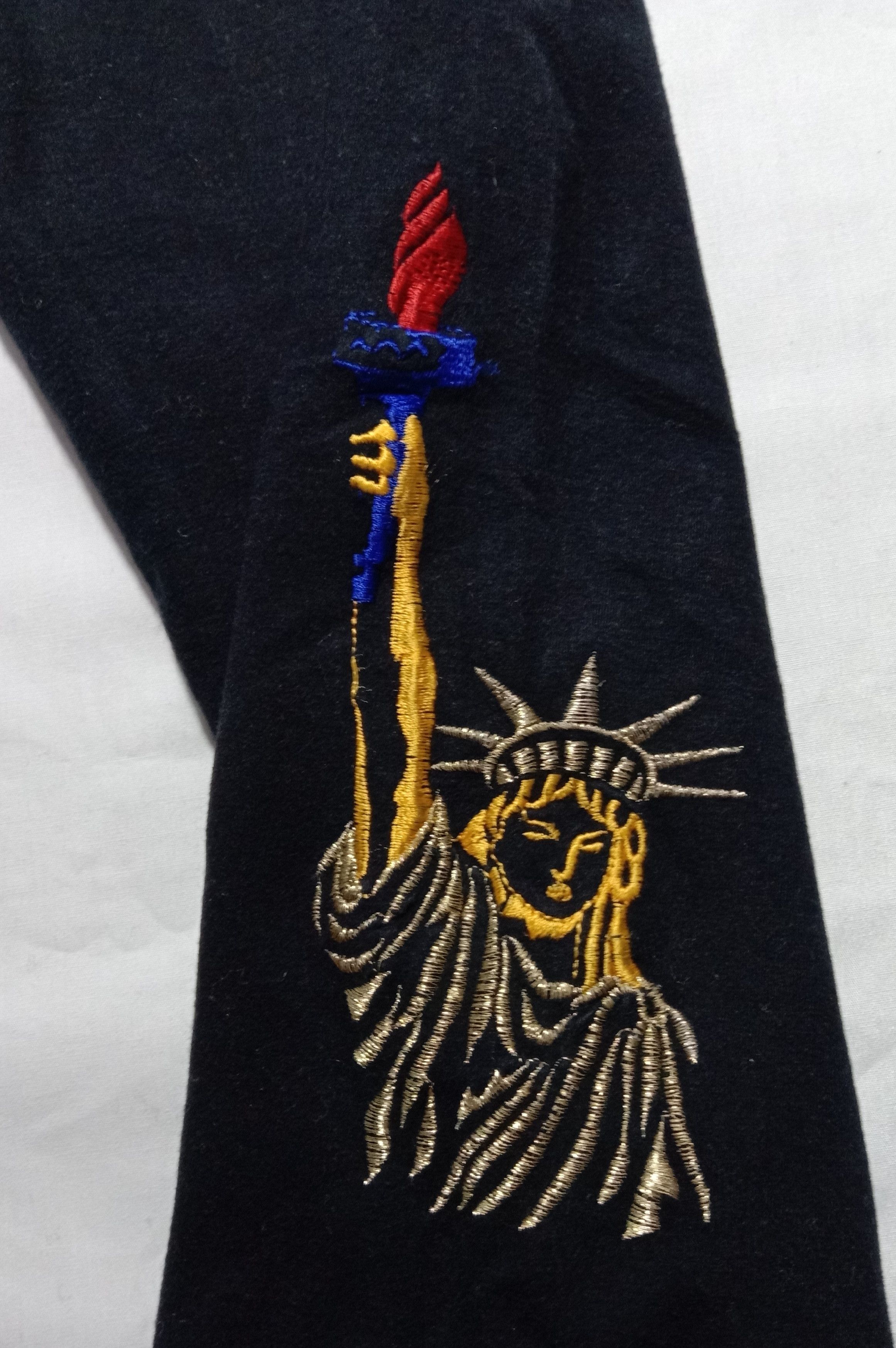 American Liberty Embroidery New York Sweatpants Stretchable