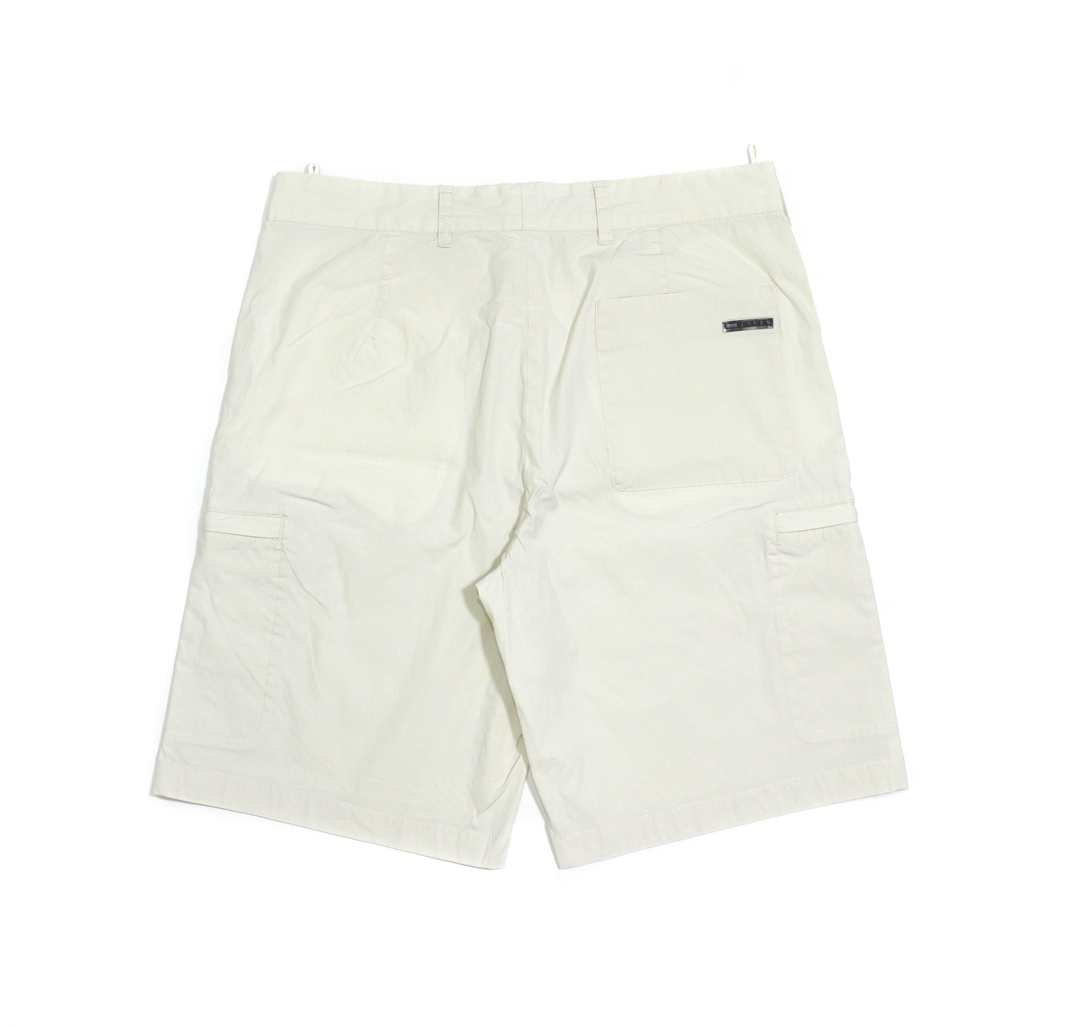 Prada Nylon Cargo Zip Pockets Black Tab Shorts Size US 30 / EU 46 - 2 Thumbnail