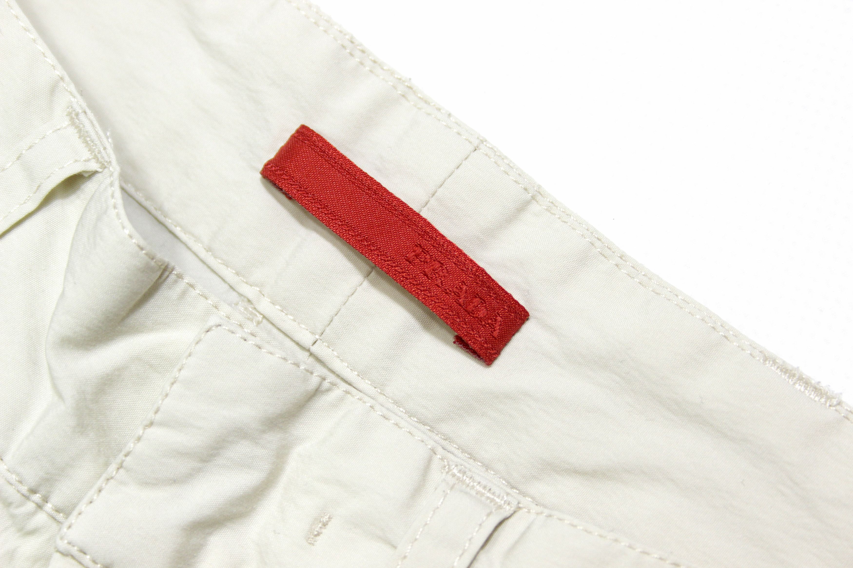 Prada Nylon Cargo Zip Pockets Black Tab Shorts Size US 30 / EU 46 - 9 Thumbnail