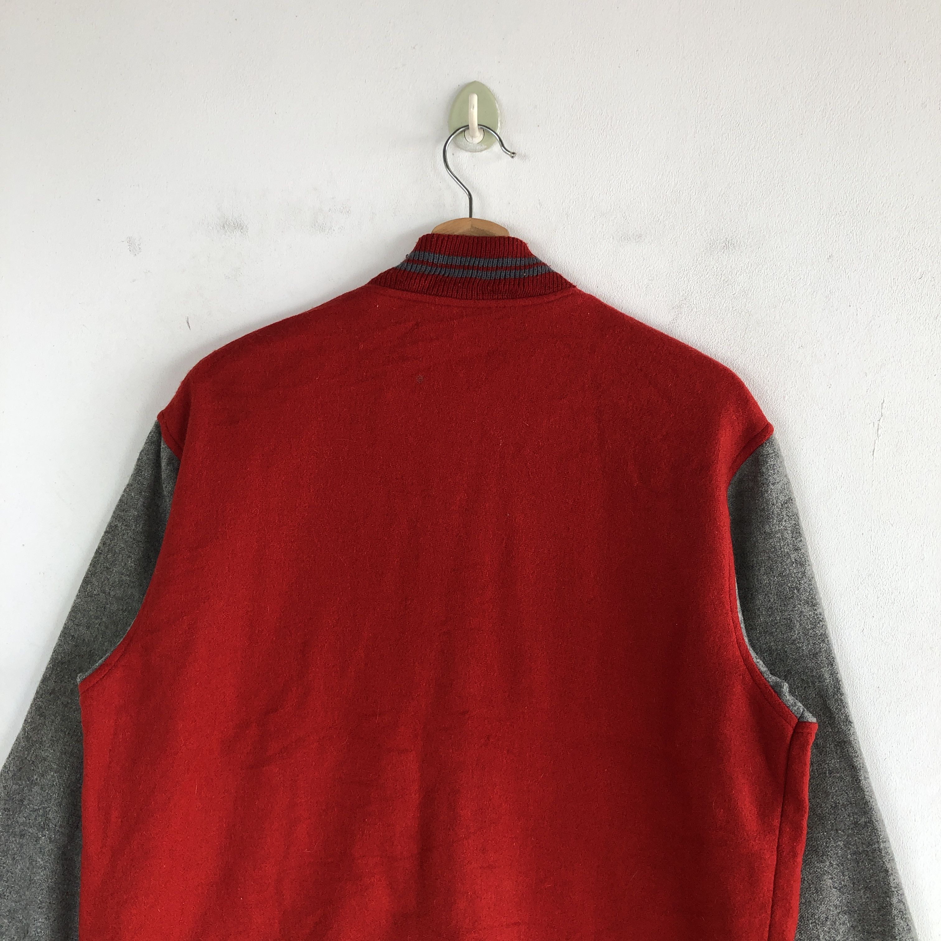 Japanese Brand × Vintage Vintage Taxis Japanese Varsity Jacket Wool Jacket BS54529 Size US L / EU 52-54 / 3 - 6 Thumbnail